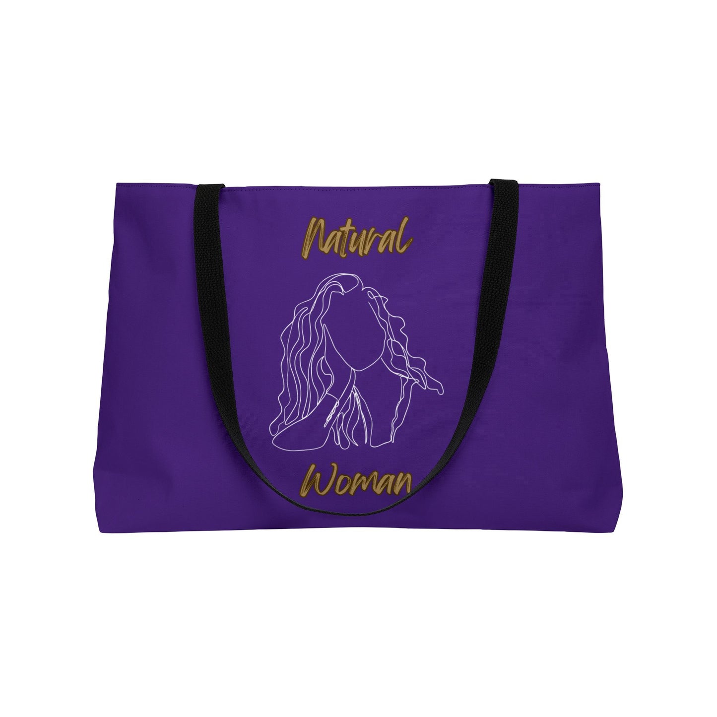 Natural Woman Relaxed (WL) Weekender Tote Bag PURPLE