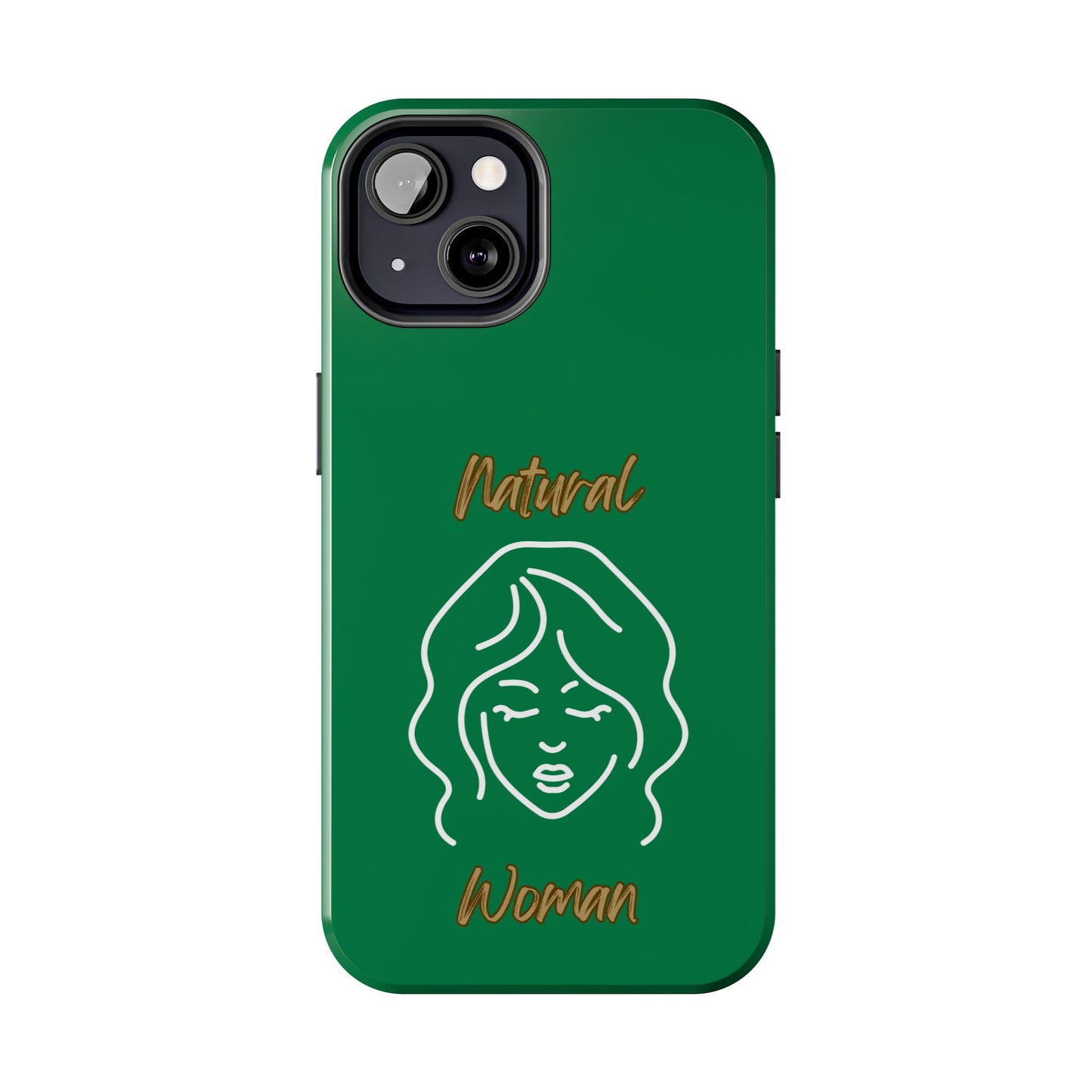 Natural Woman Modest (WL)Tough Phone Cases DARK GREEN