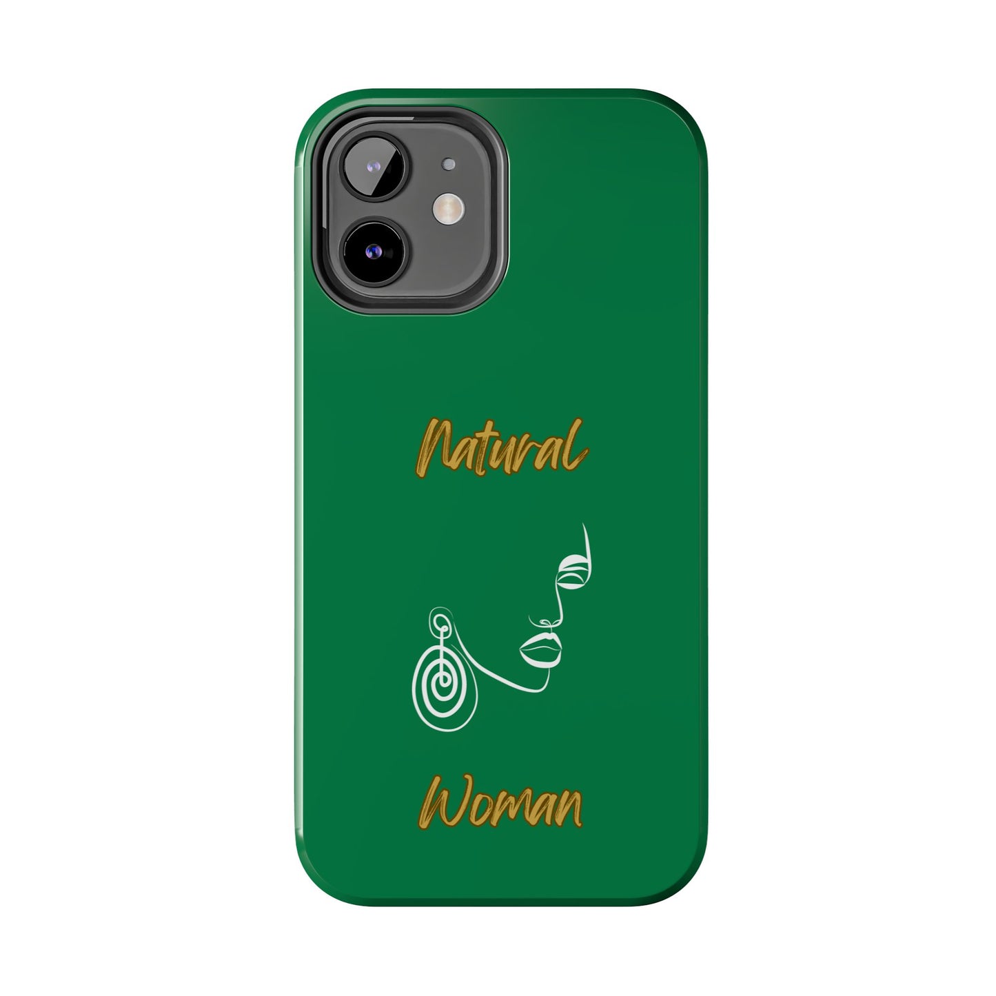 Natural Woman Music In My Soul (WL)Tough Phone Cases DARK GREEN
