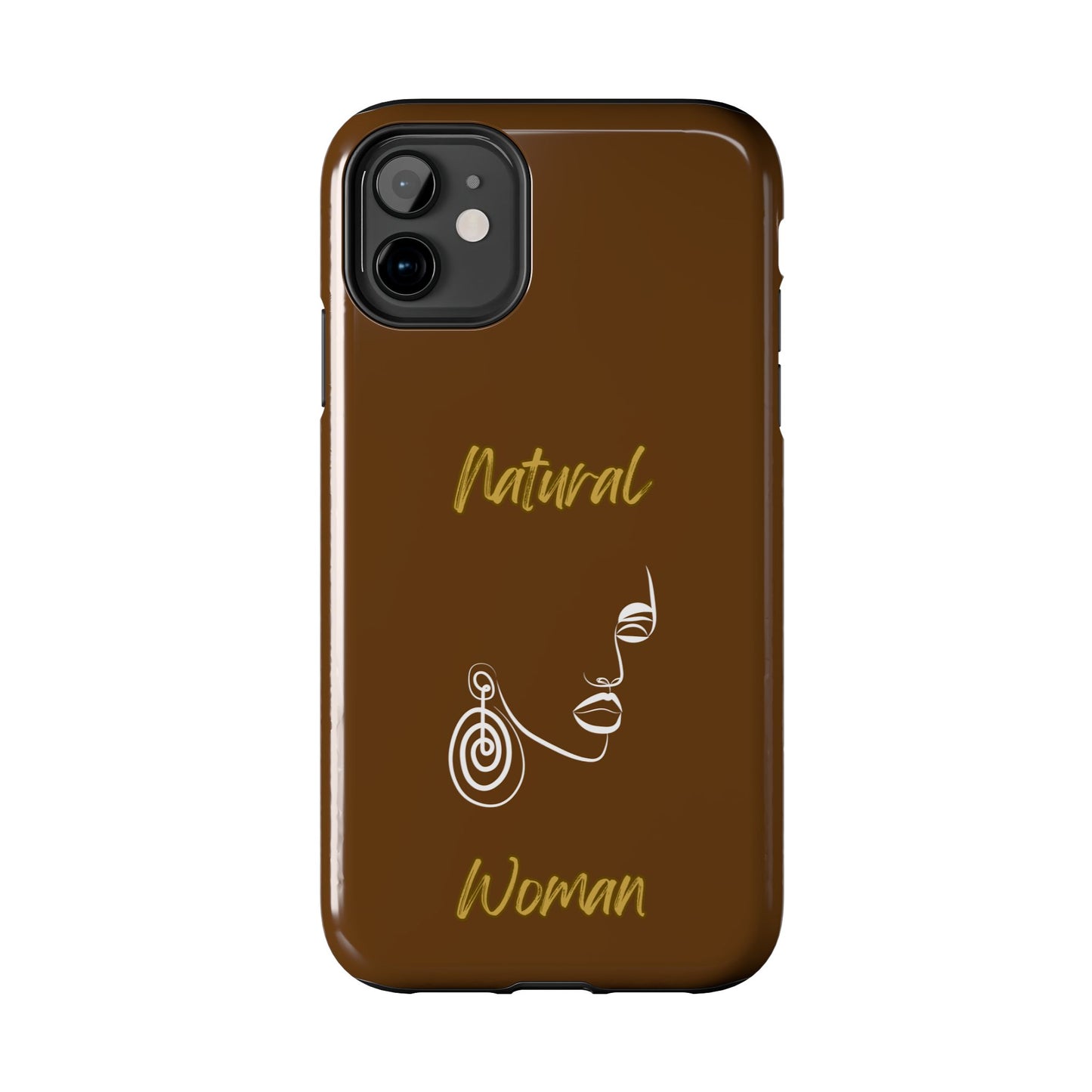 Natural Woman Music In My Soul (WL)Tough Phone Cases BROWN