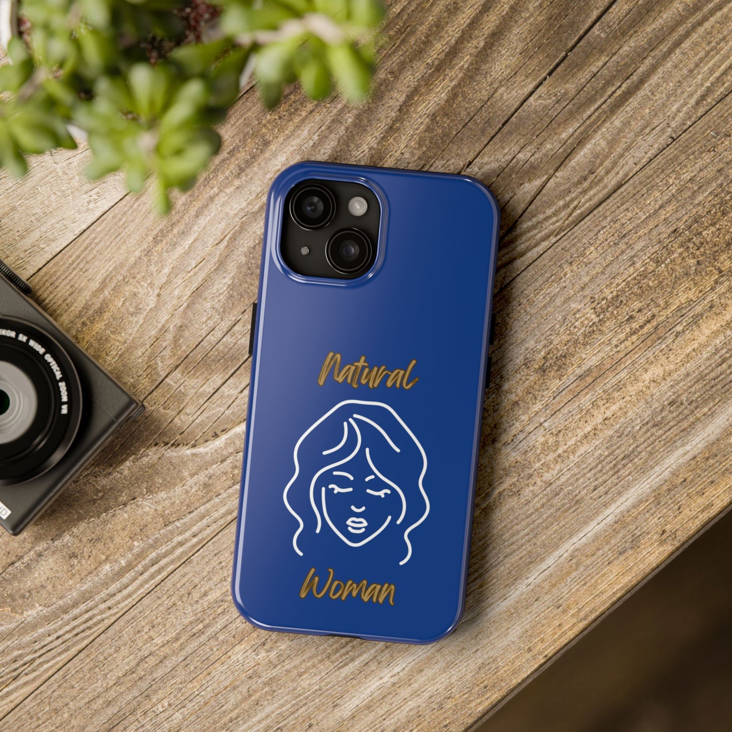 Natural Woman Modest (WL)Tough Phone Cases DARK BLUE