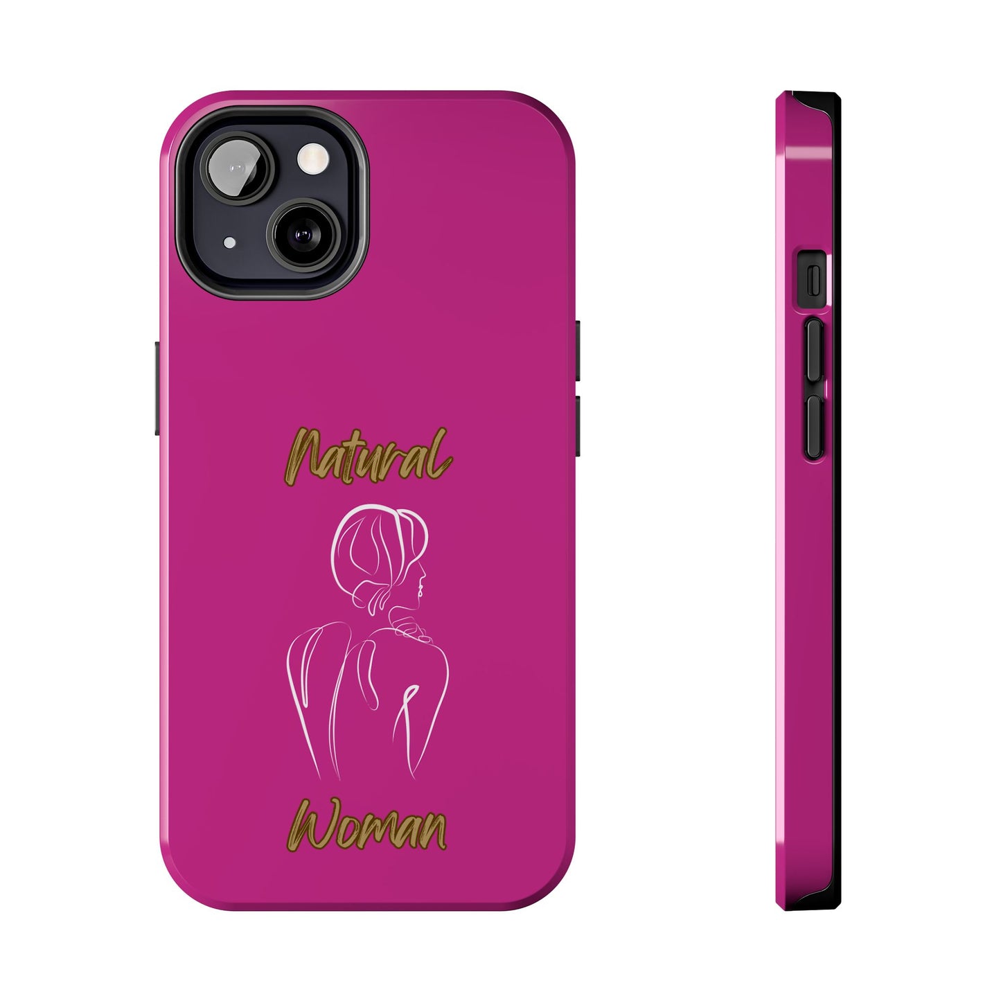 Natural Woman Back (WL)Tough Phone Cases PINK