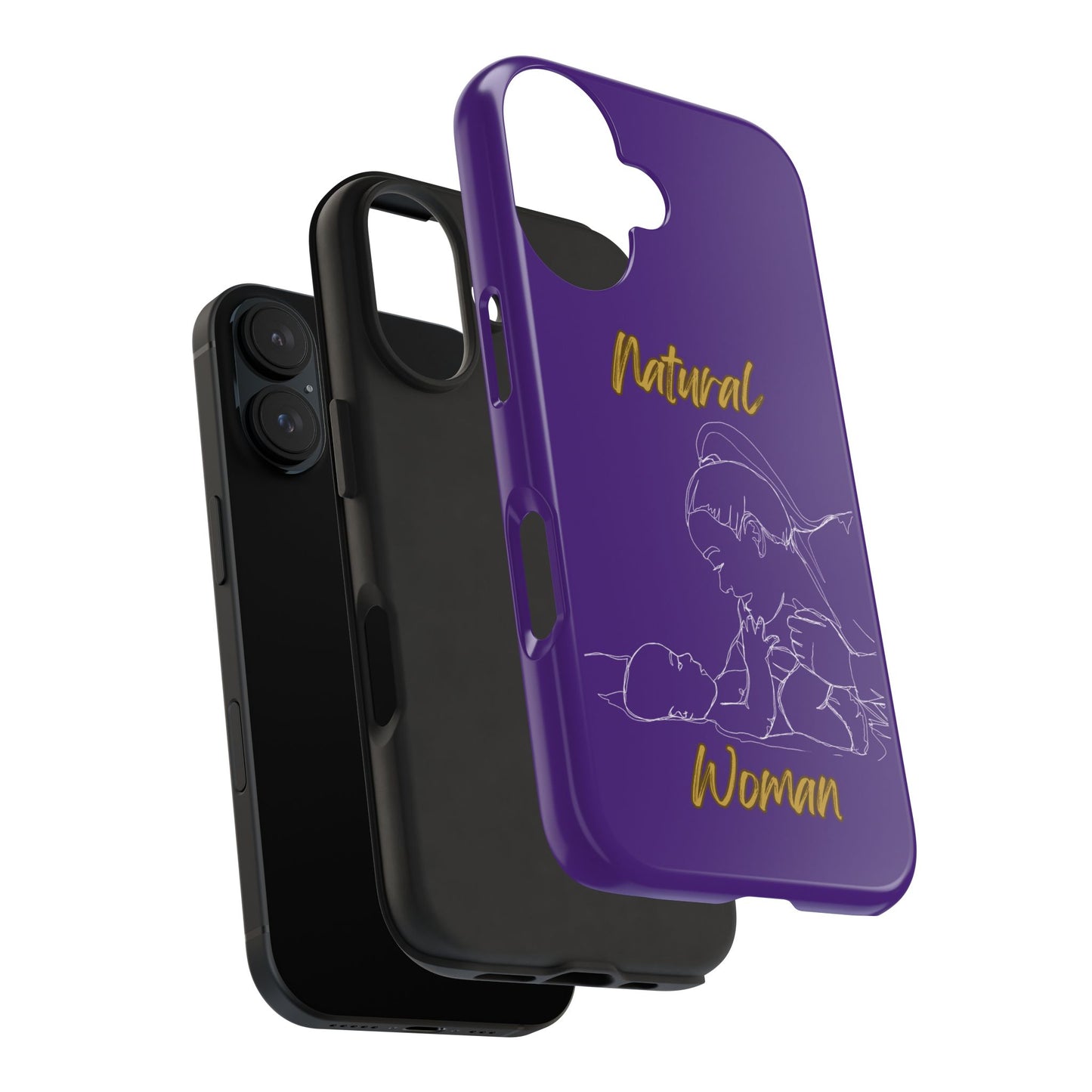 Natural Woman New Life (WL)Tough Phone Cases PURPLE