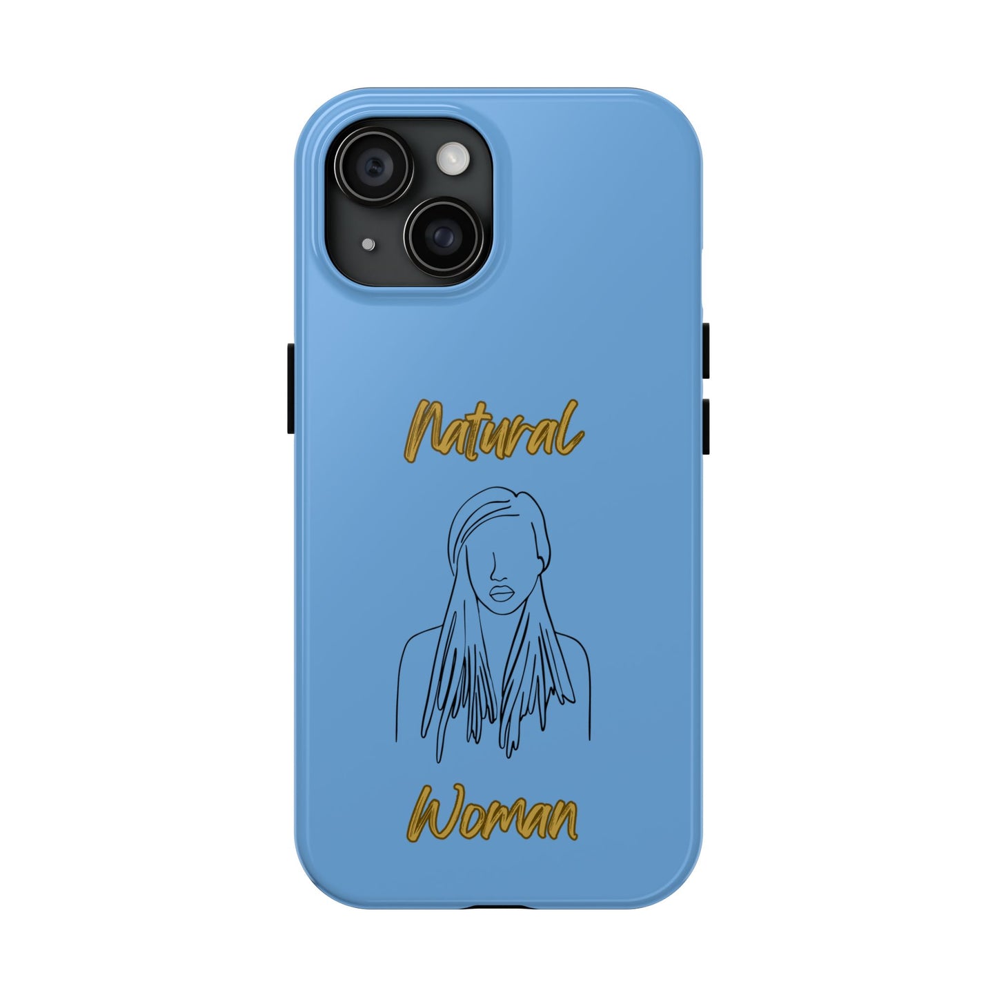 Natural Woman Content (BL)Tough Phone Cases LIGHT BLUE