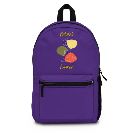 Natural Woman Colorful Pose (WL) Backpack PURPLE