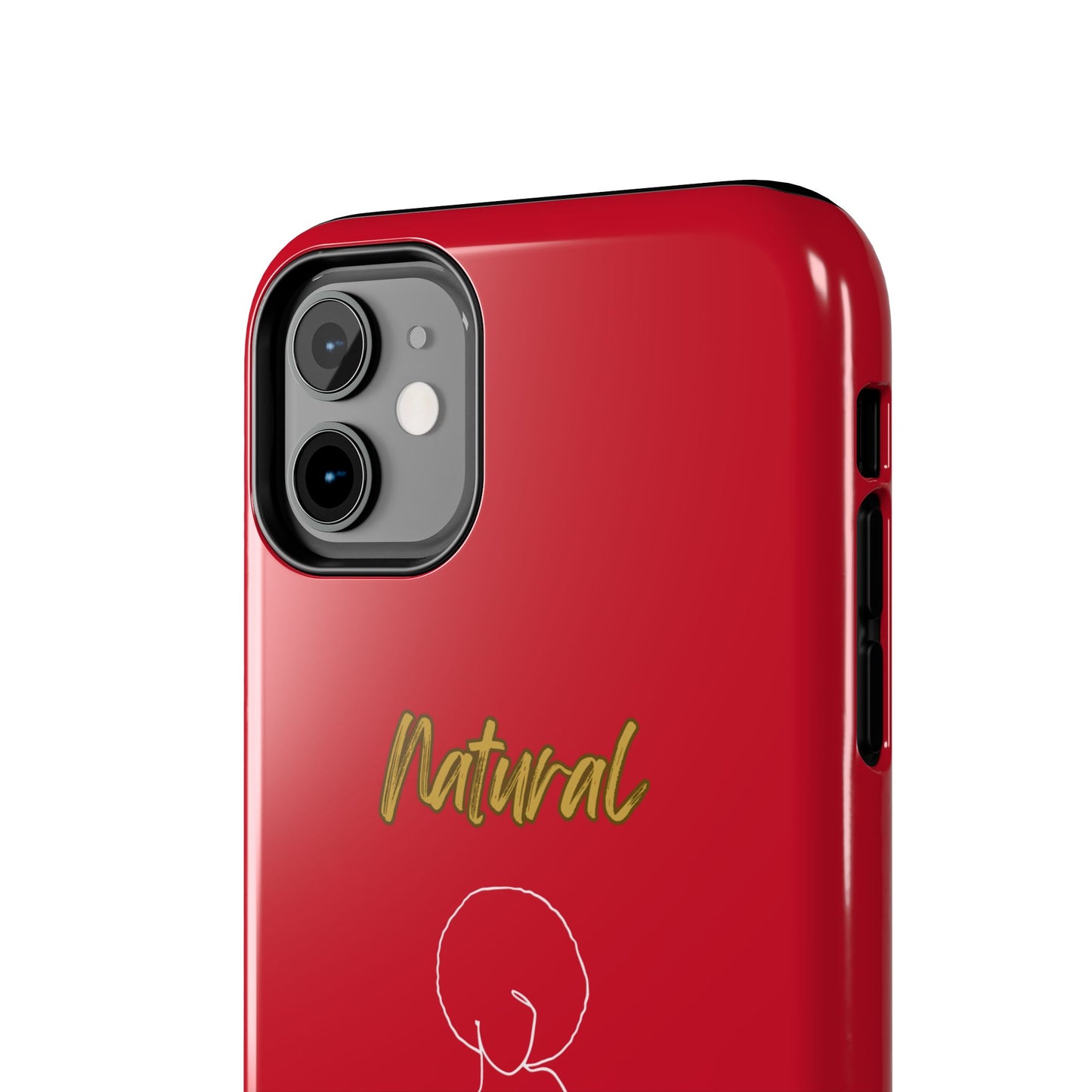 Natural Woman Sho Nuff (WL)Tough Phone Cases DARK RED