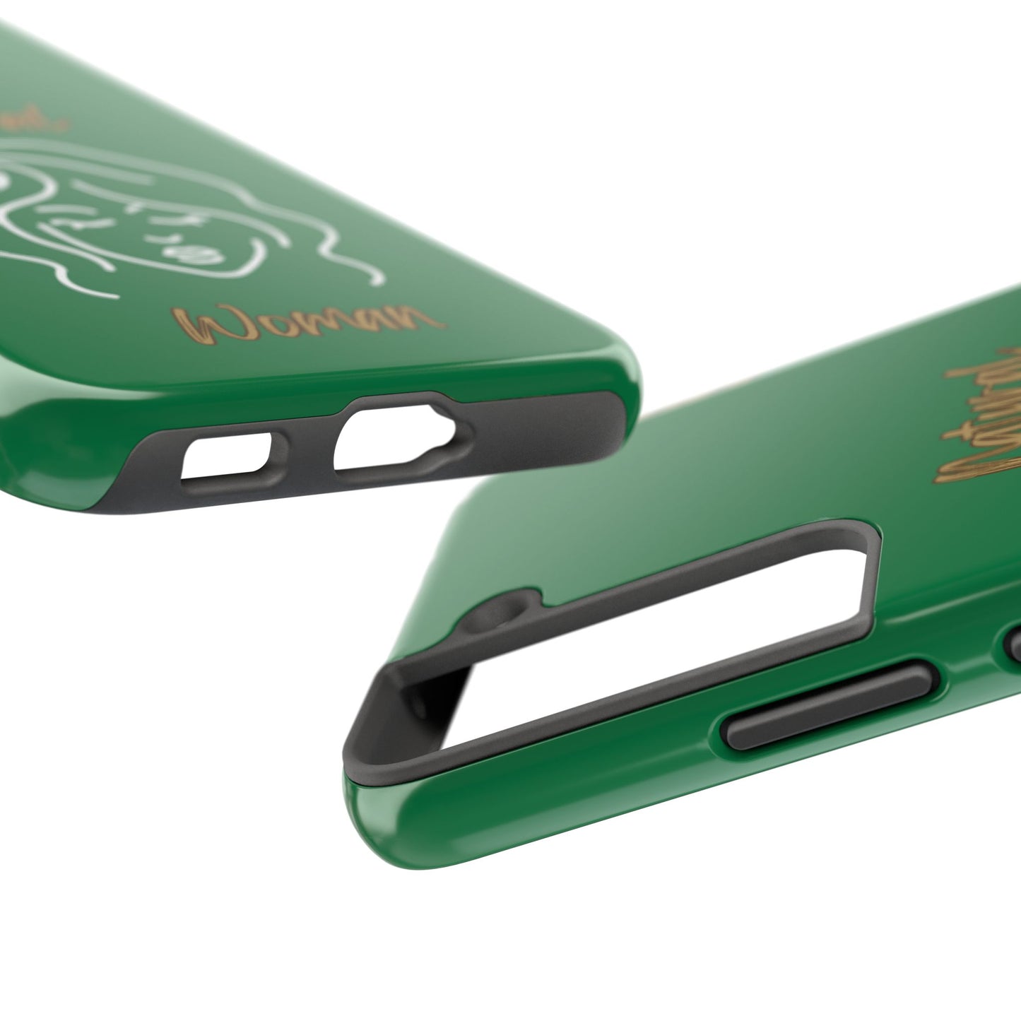 Natural Woman Modest (WL)Tough Phone Cases DARK GREEN