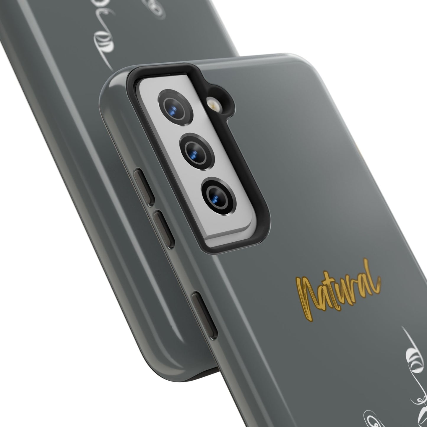Natural Woman Music In My Soul (WL)Tough Phone Cases DARK GREY