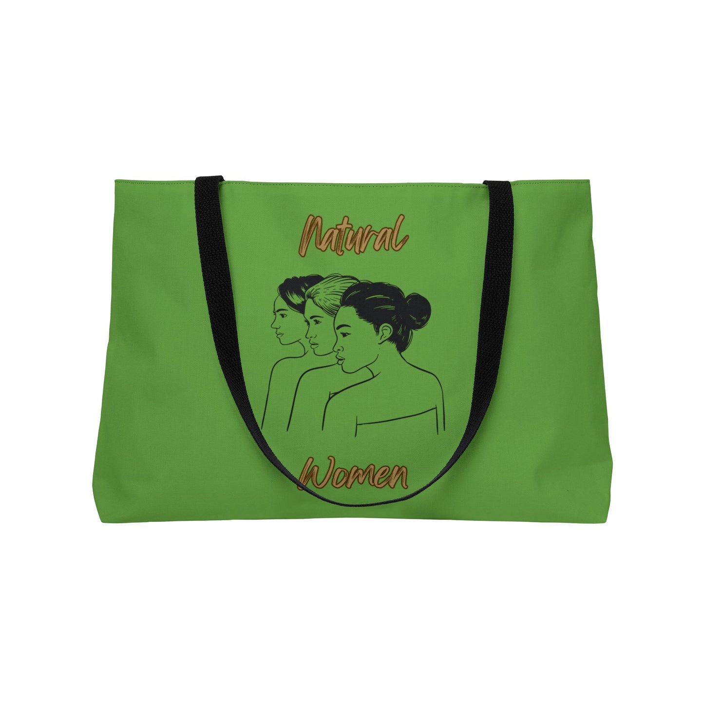 Natural Women United Friends (BL) Weekender Tote Bag GREEN