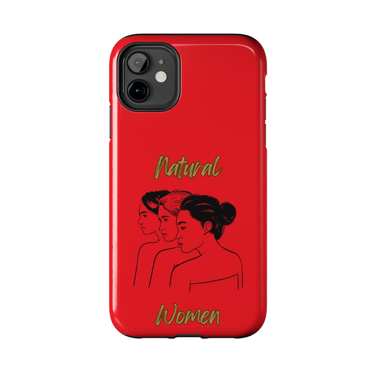 Natural Woman United Friends (BL)Tough Phone Cases RED