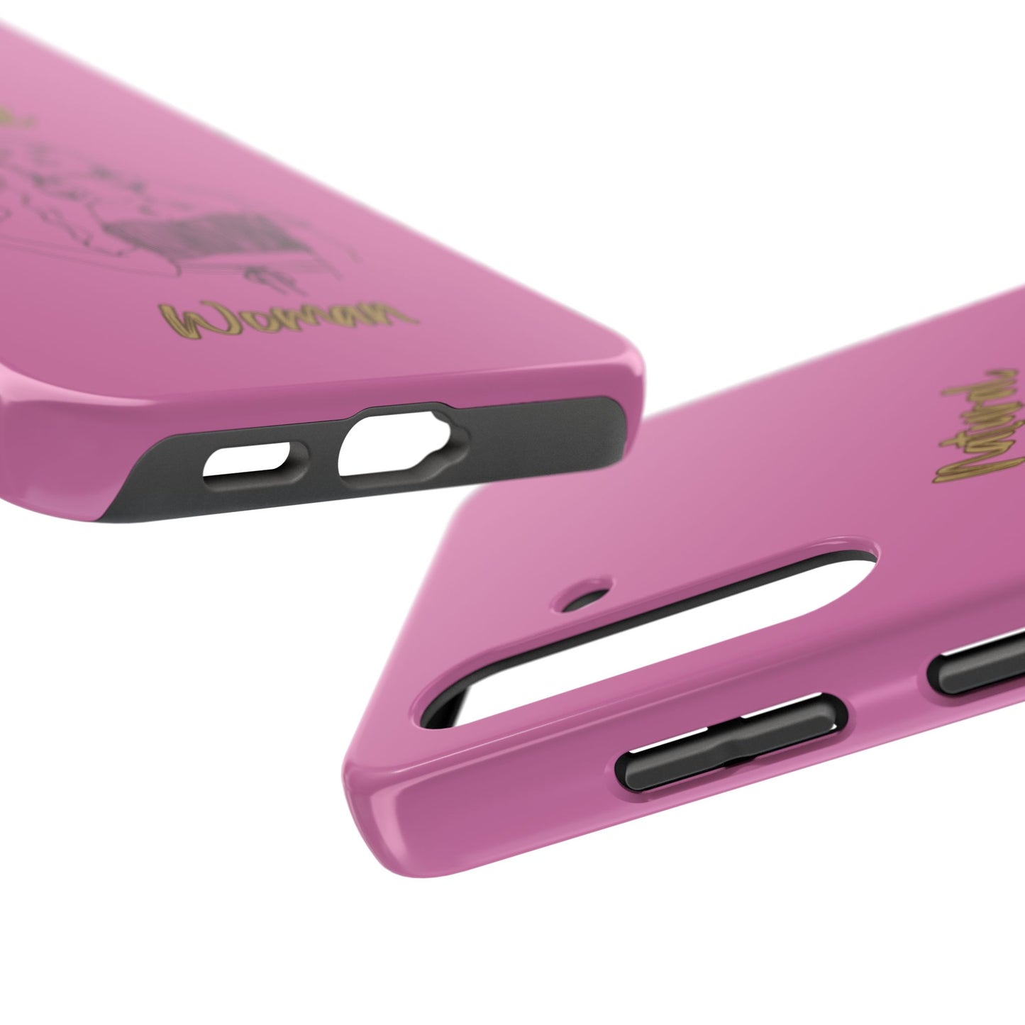 Natural Woman Thinking (BL)Tough Phone Cases LIGHT PINK