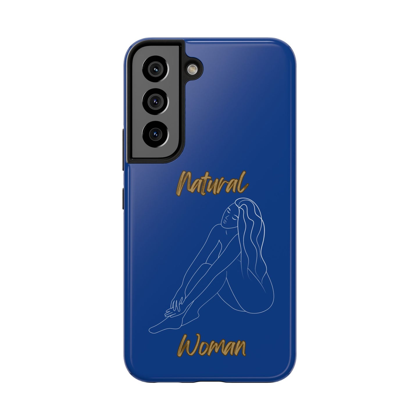 Natural Woman Beauty (WL) Tough Phone Cases DARK BLUE