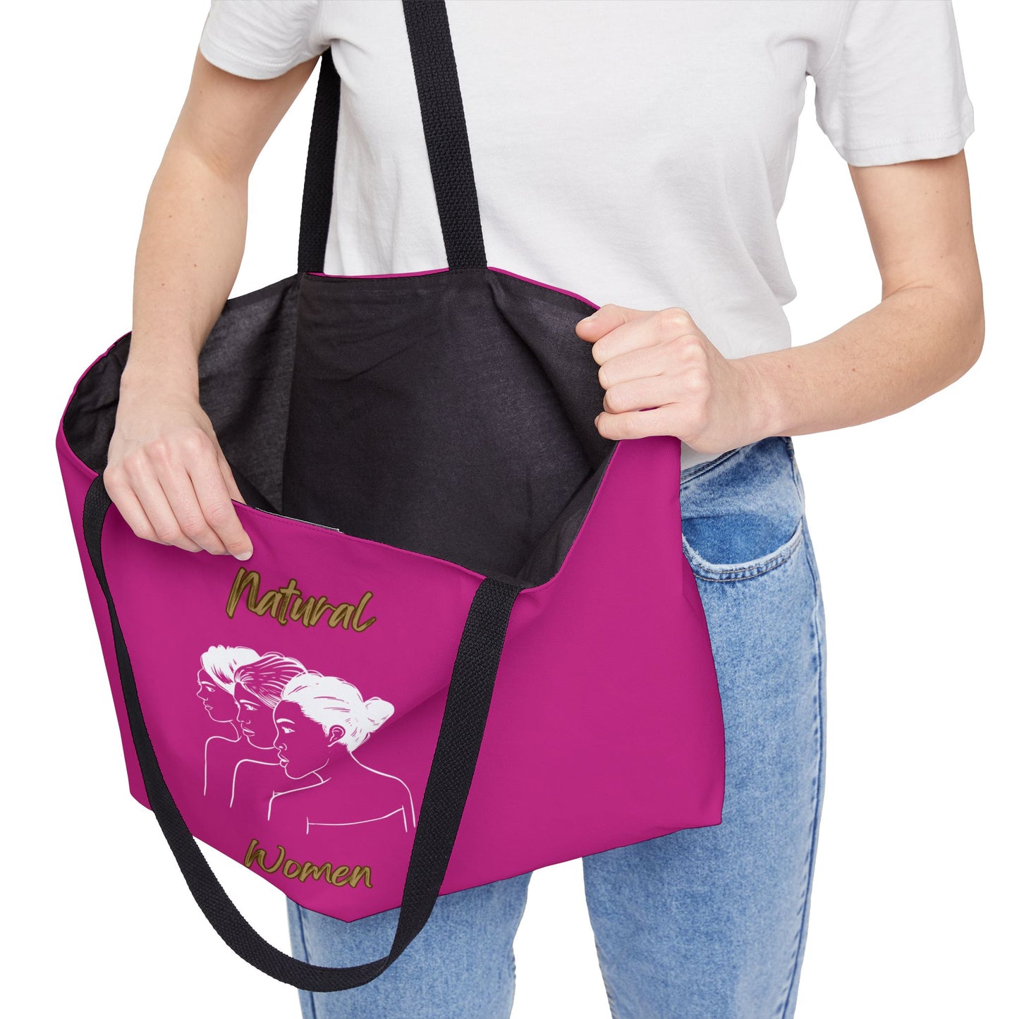 Natural Women United Friends (WL) Weekender Tote Bag PINK