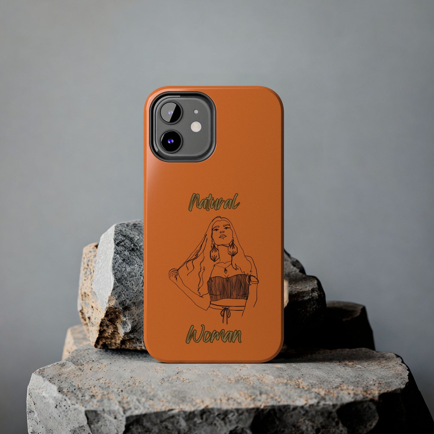 Natural Woman Thinking (BL)Tough Phone Cases CRUSTA