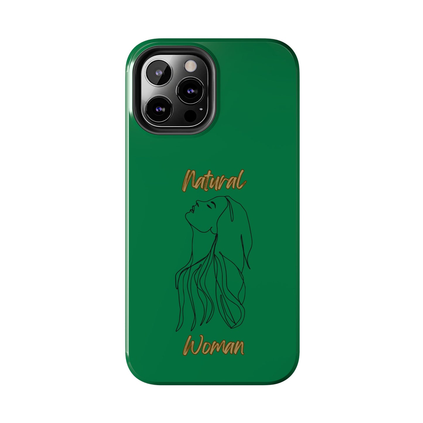 Natural Woman Appreciation (BL) Tough Phone Cases DARK GREEN