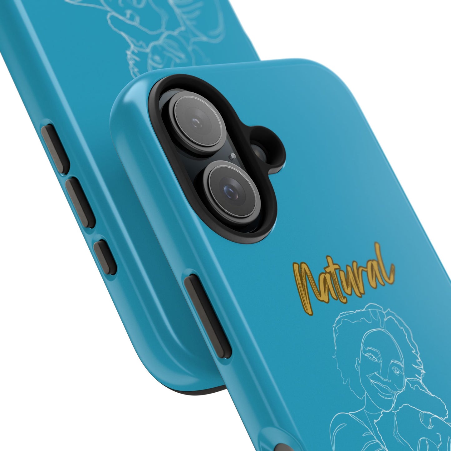 Natural Woman Loving Embrace (WL)Tough Phone Cases TURQUOISE
