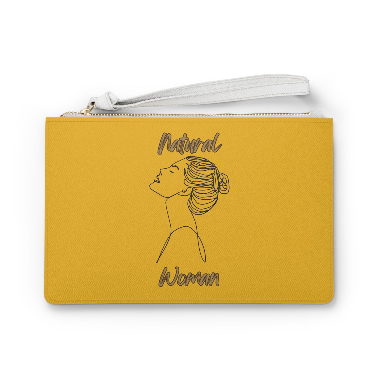Natural Woman Wet Bun (BL) Clutch Bag YELLOW