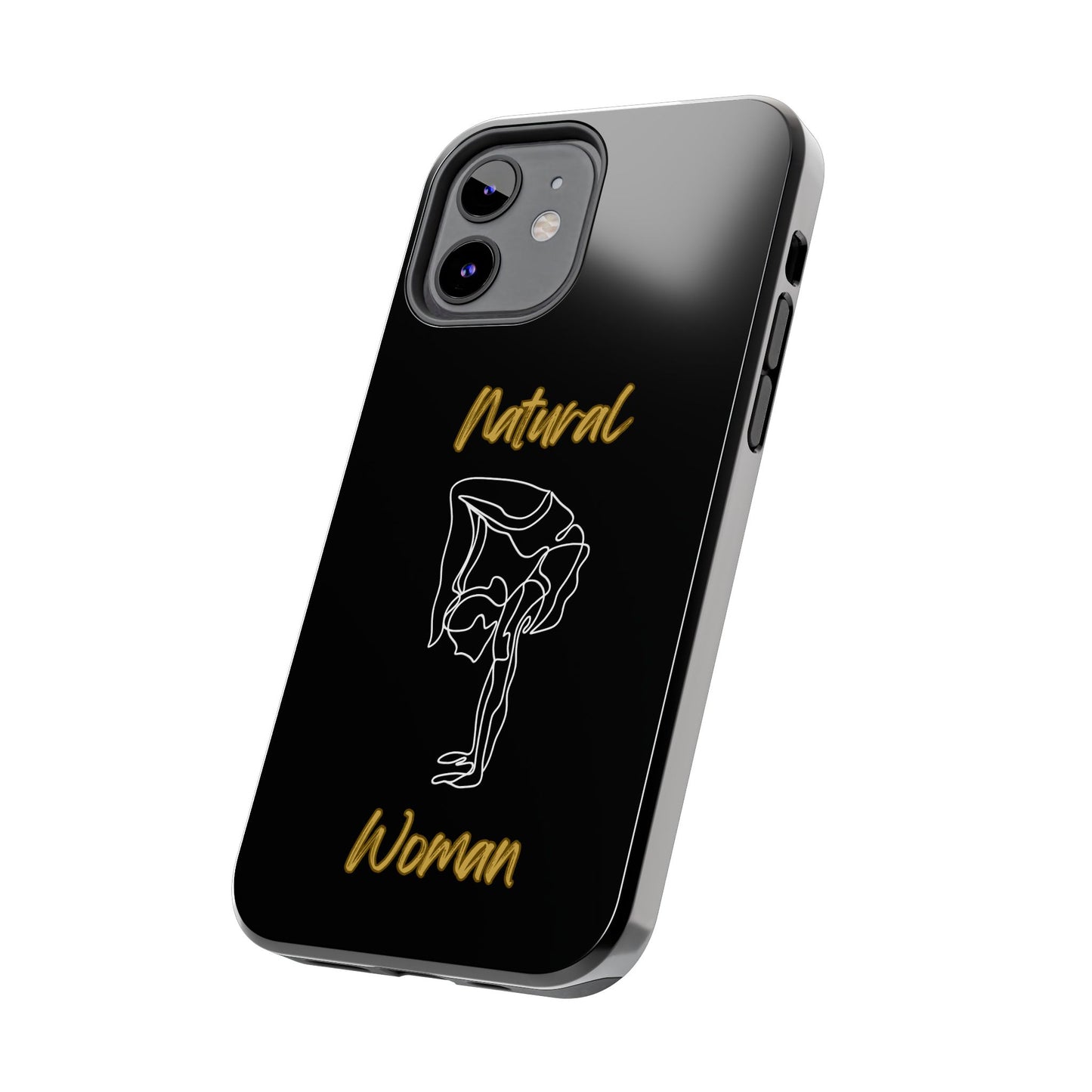 Natural Woman Flexible (WL)Tough Phone Cases BLACK