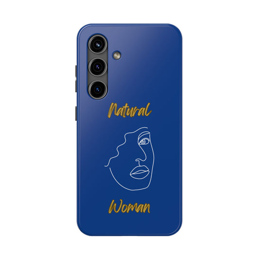 Natural Woman Peekaboo (WL)Tough Phone Cases DARK BLUE