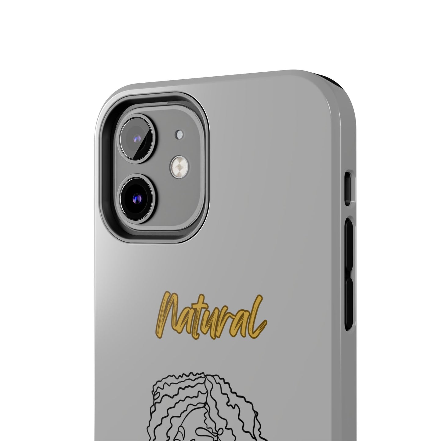 Natural Woman Naturally Me (BL)Tough Phone Cases LIGHT GREY