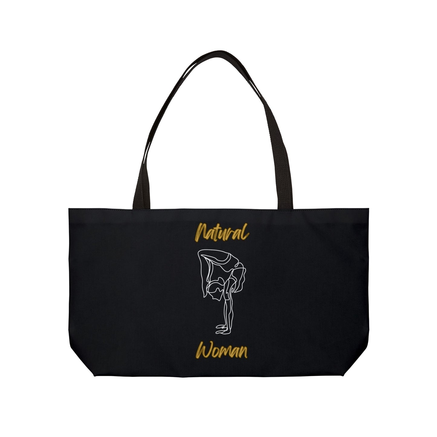 Natural Woman Flexible (WL) Weekender Tote Bag BLACK
