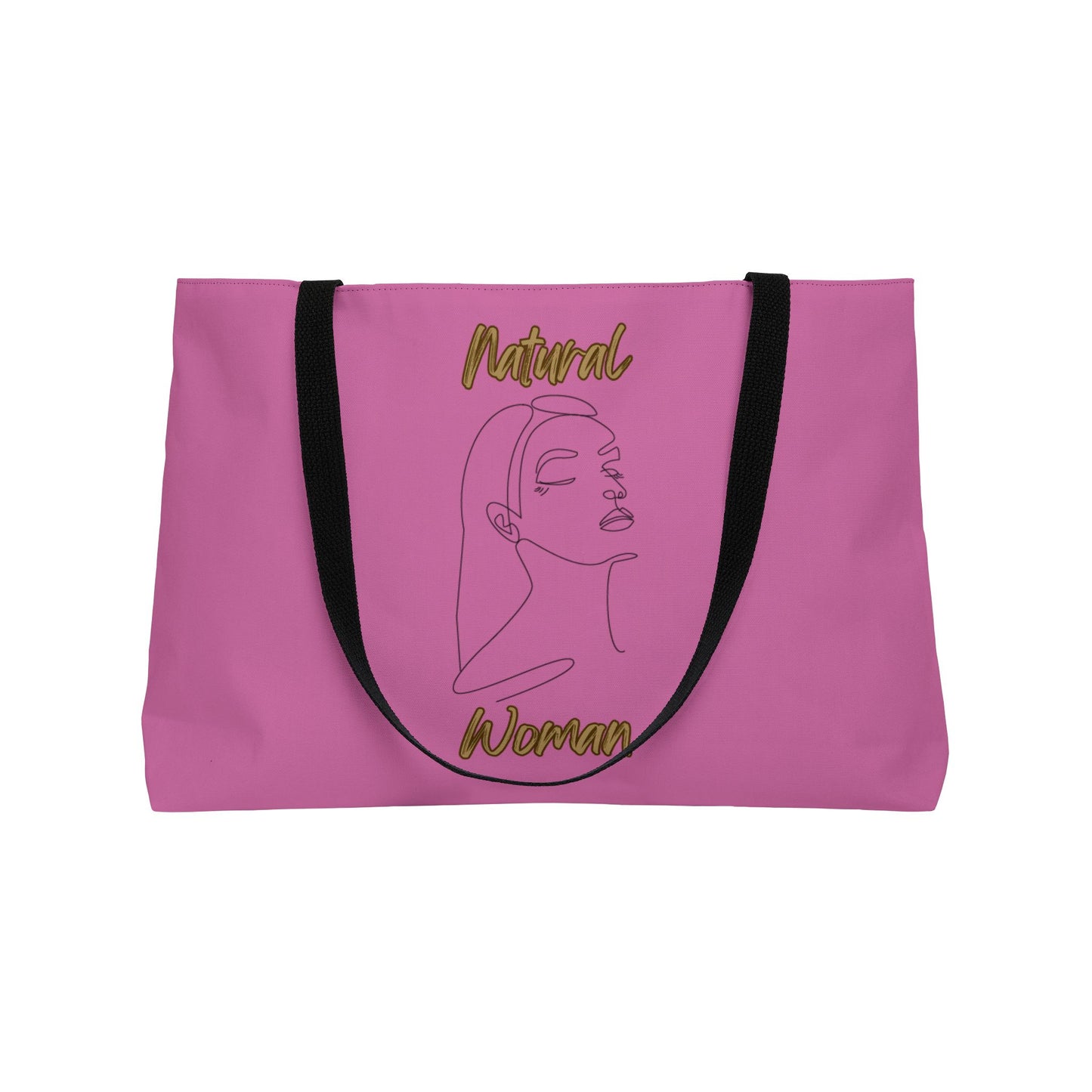 Natural Woman Calm (BL) Weekender Tote Bag LIGHT PINK
