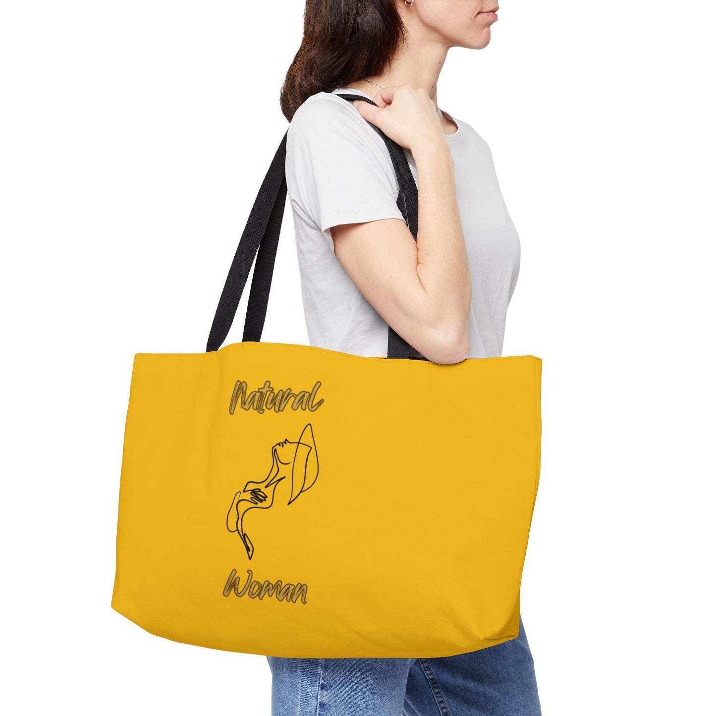 Natural Woman Free (BL) Weekender Tote Bag YELLOW