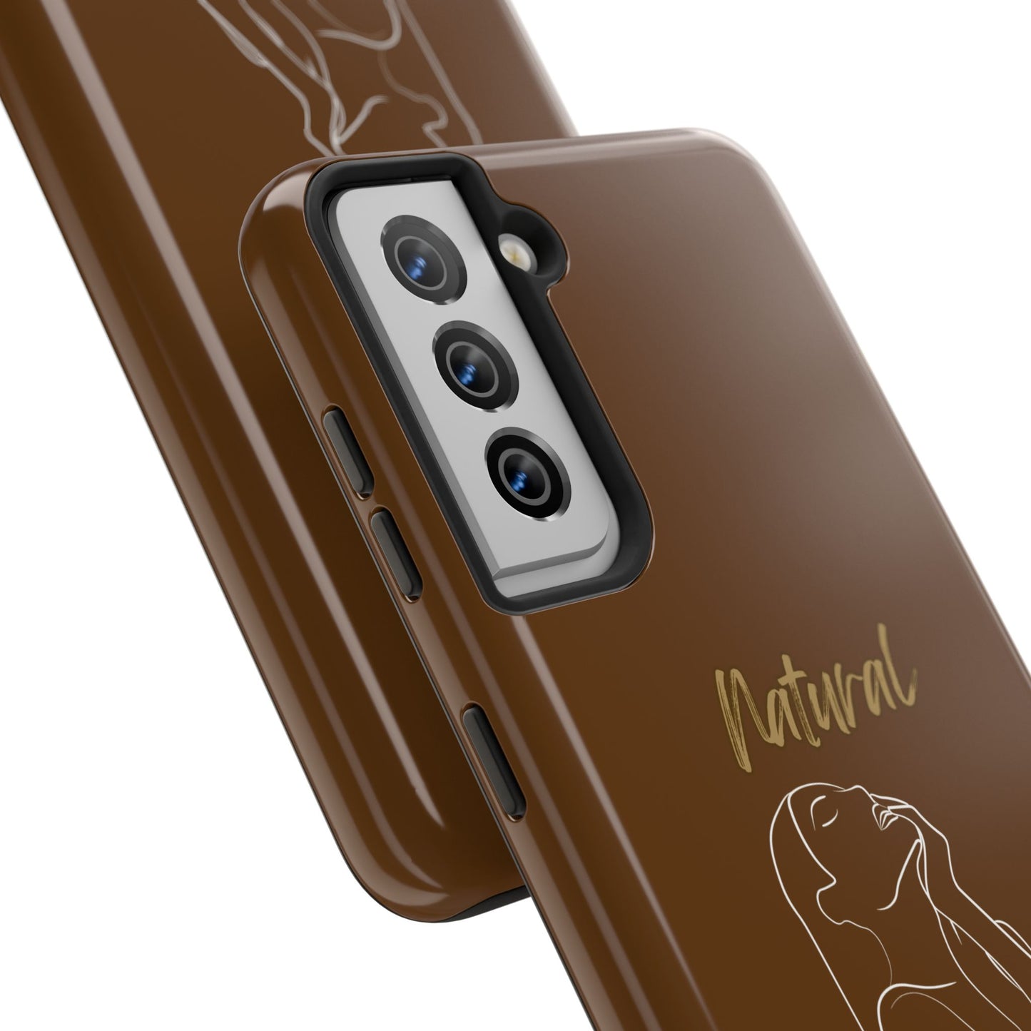 Natural Woman Thank You (WL) Tough Phone Cases BROWN
