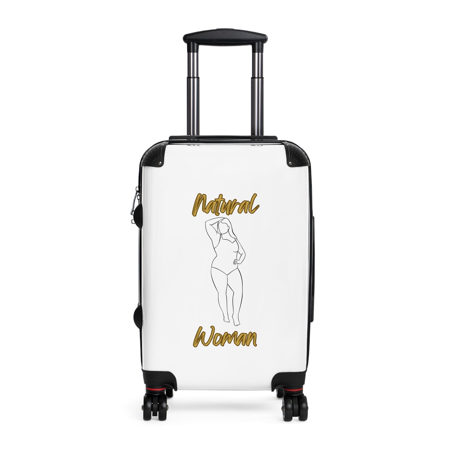 Natural Woman Looking Good (BL) Suitcase WHITE