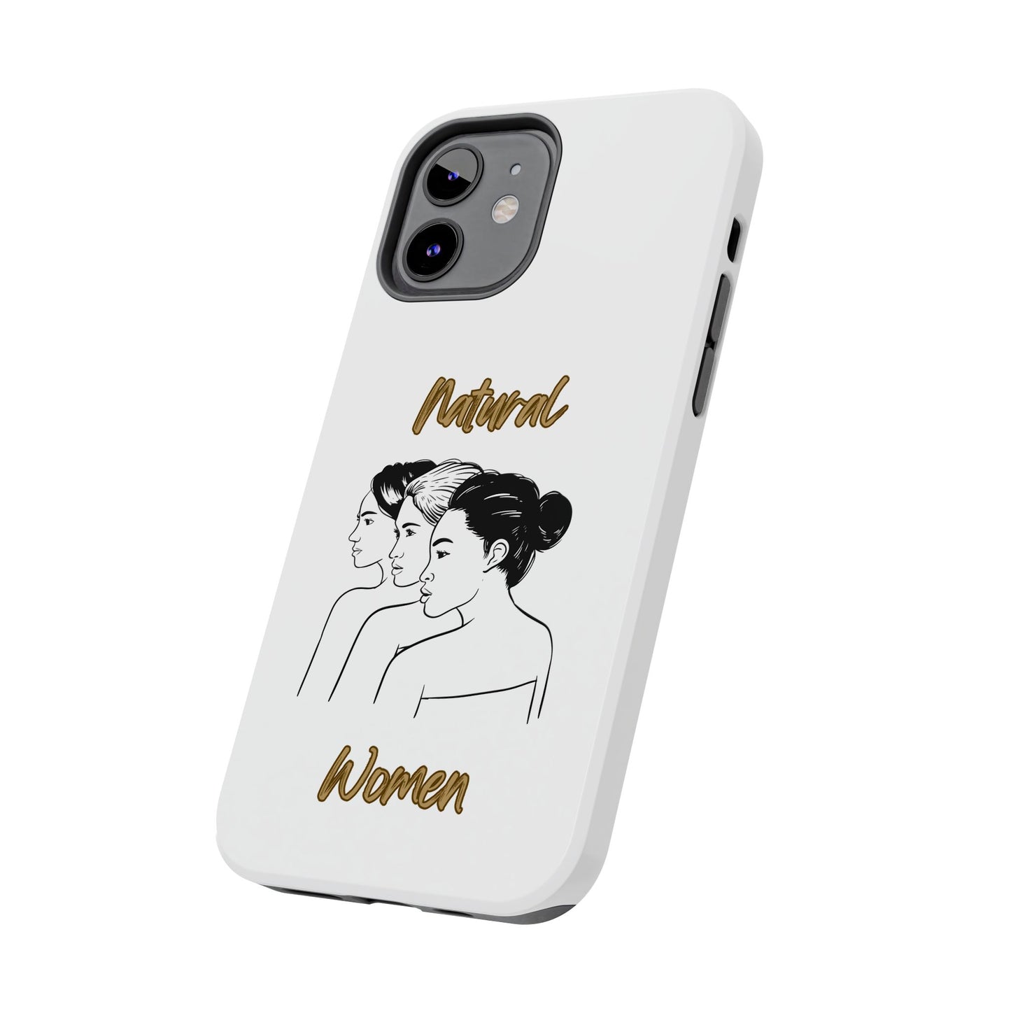 Natural Woman United Friends (BL)Tough Phone Cases WHITE