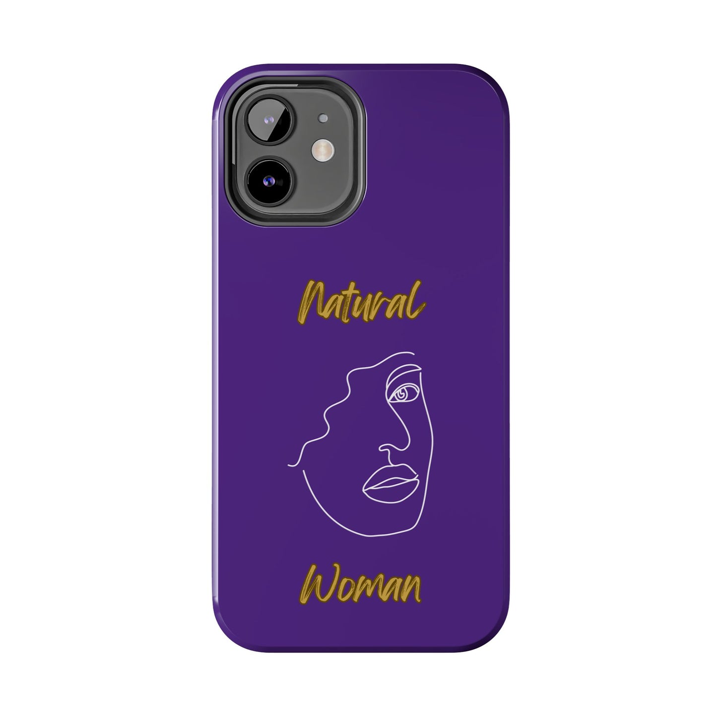 Natural Woman Peekaboo (WL)Tough Phone Cases PURPLE