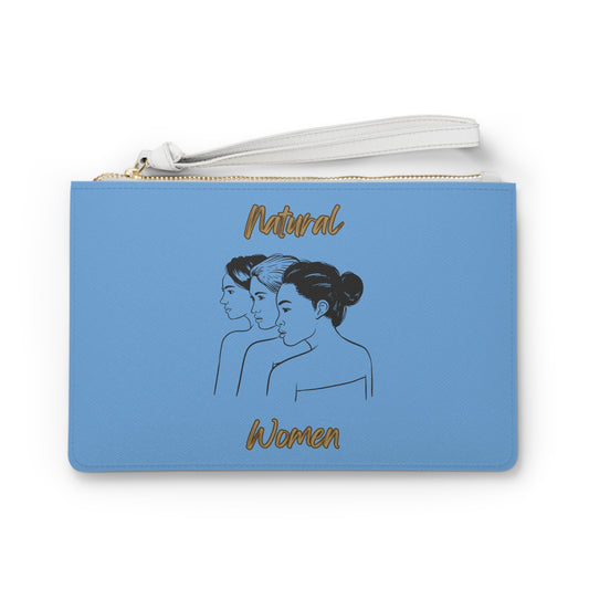 Natural Woman United Friends (BL) Clutch Bag LIGHT BLUE