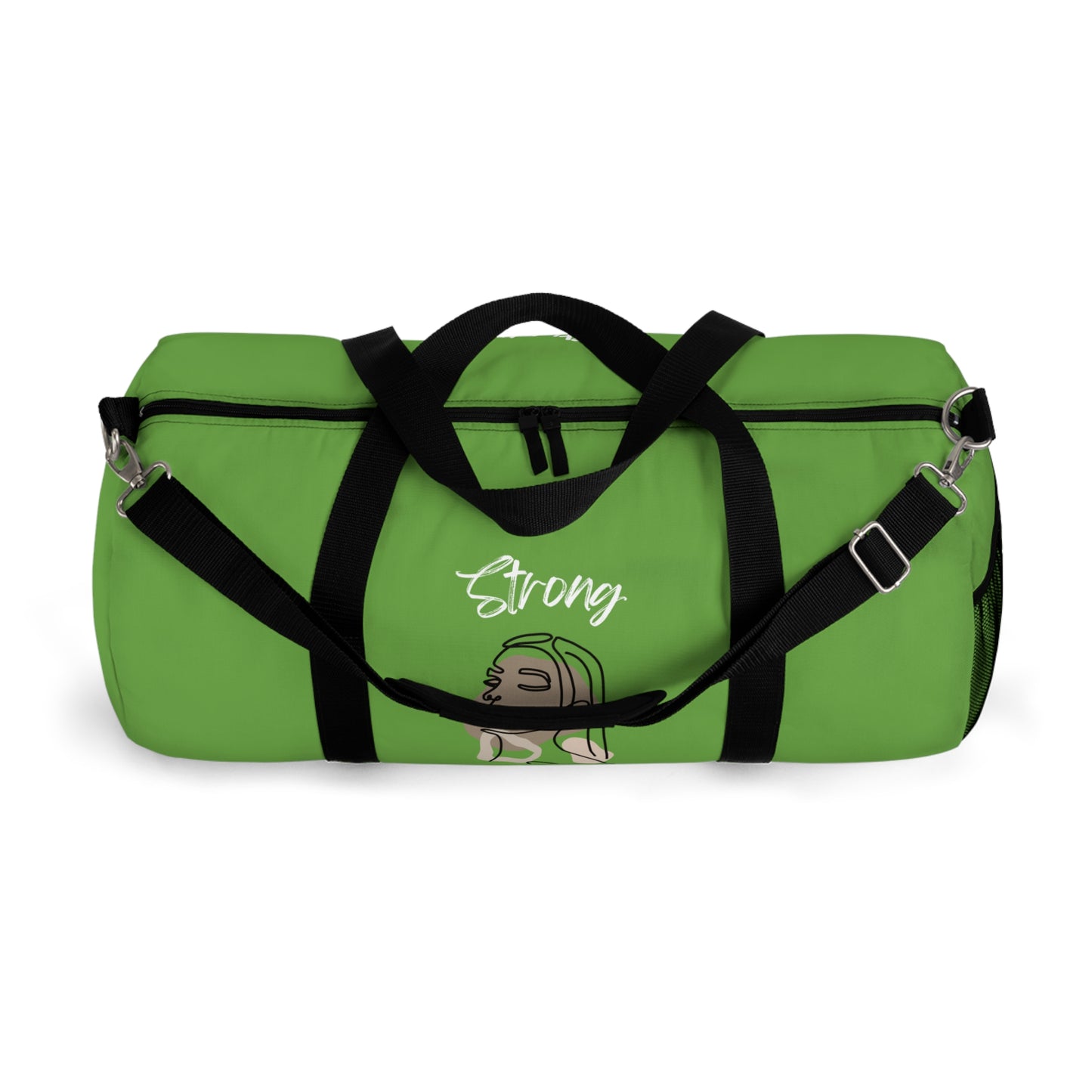 Strong Momma (WL) Duffel Bag GREEN