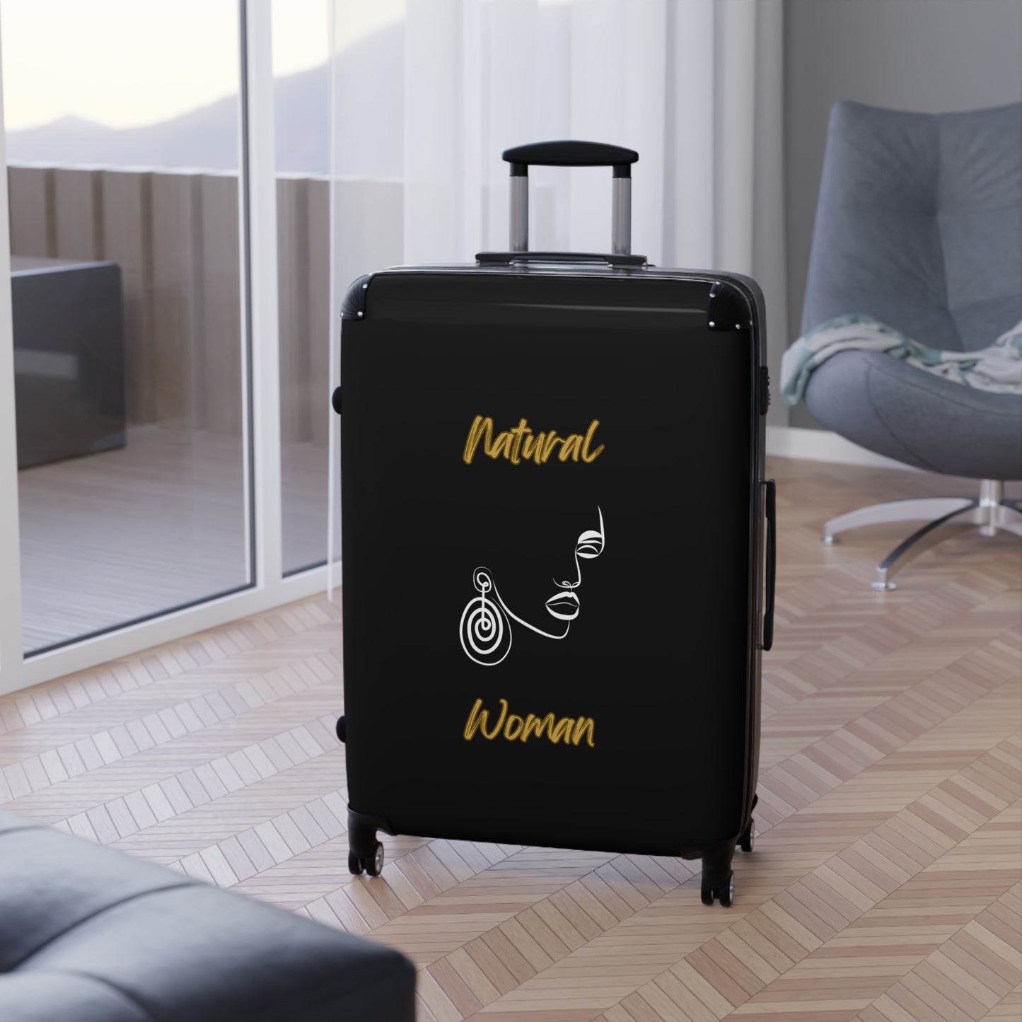 Natural Woman Music In My Soul (WL) Suitcase BLACK