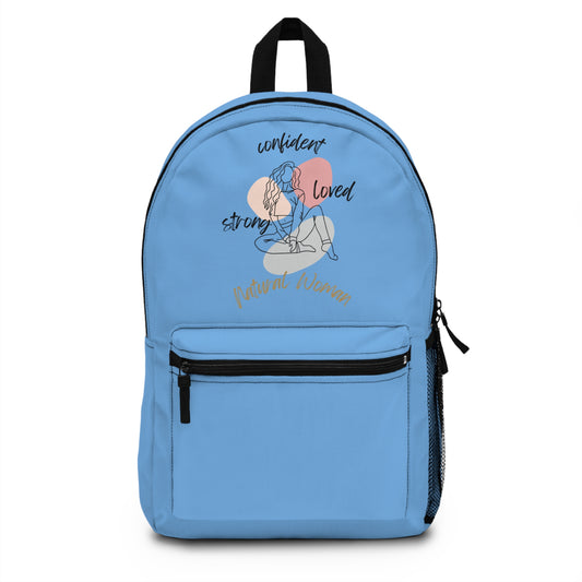 Natural Woman SCL (BL) Backpack LIGHT BLUE
