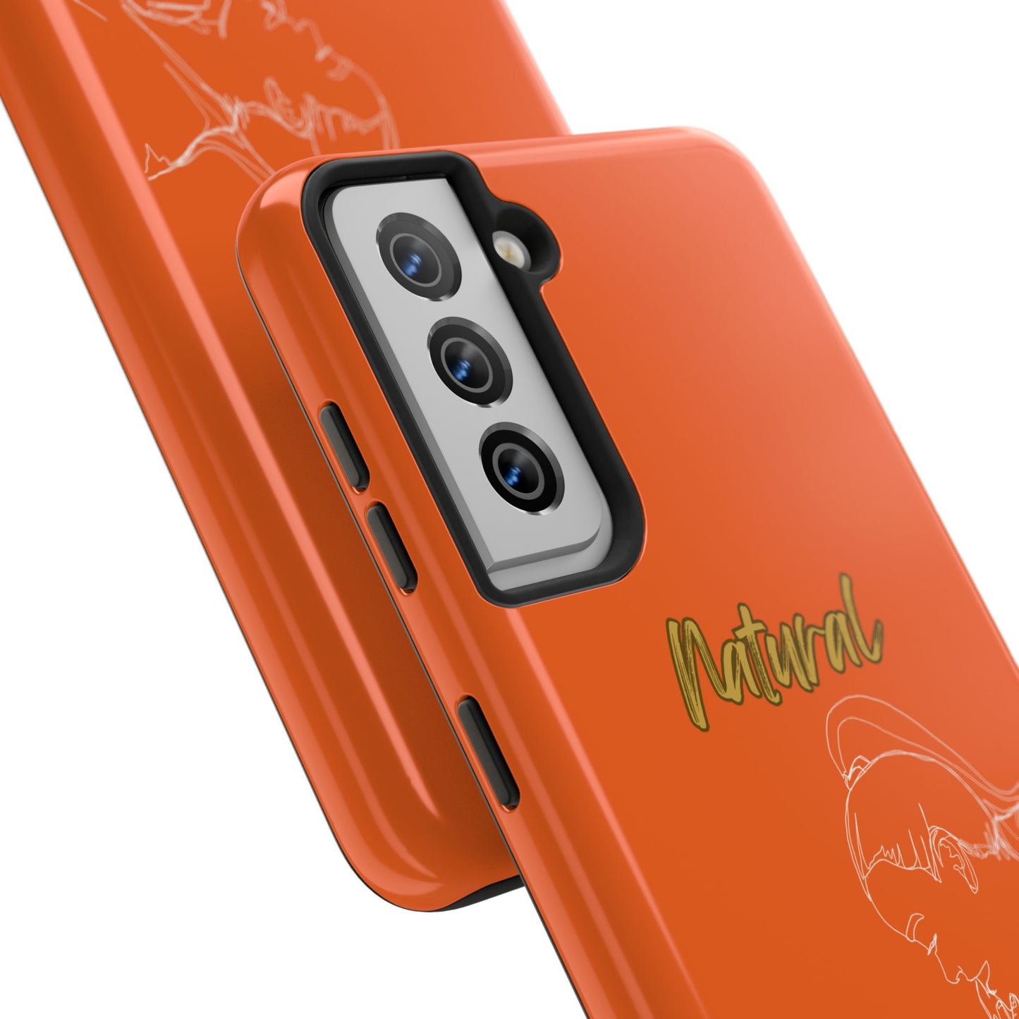 Natural Woman New Life (WL)Tough Phone Cases ORANGE