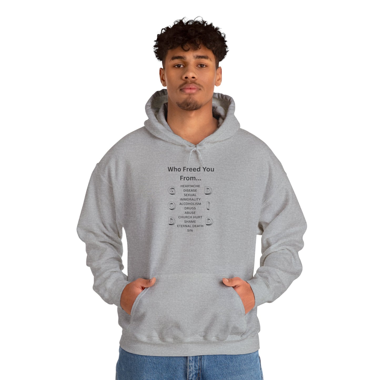 "GOD DID" (BL) Hoodie