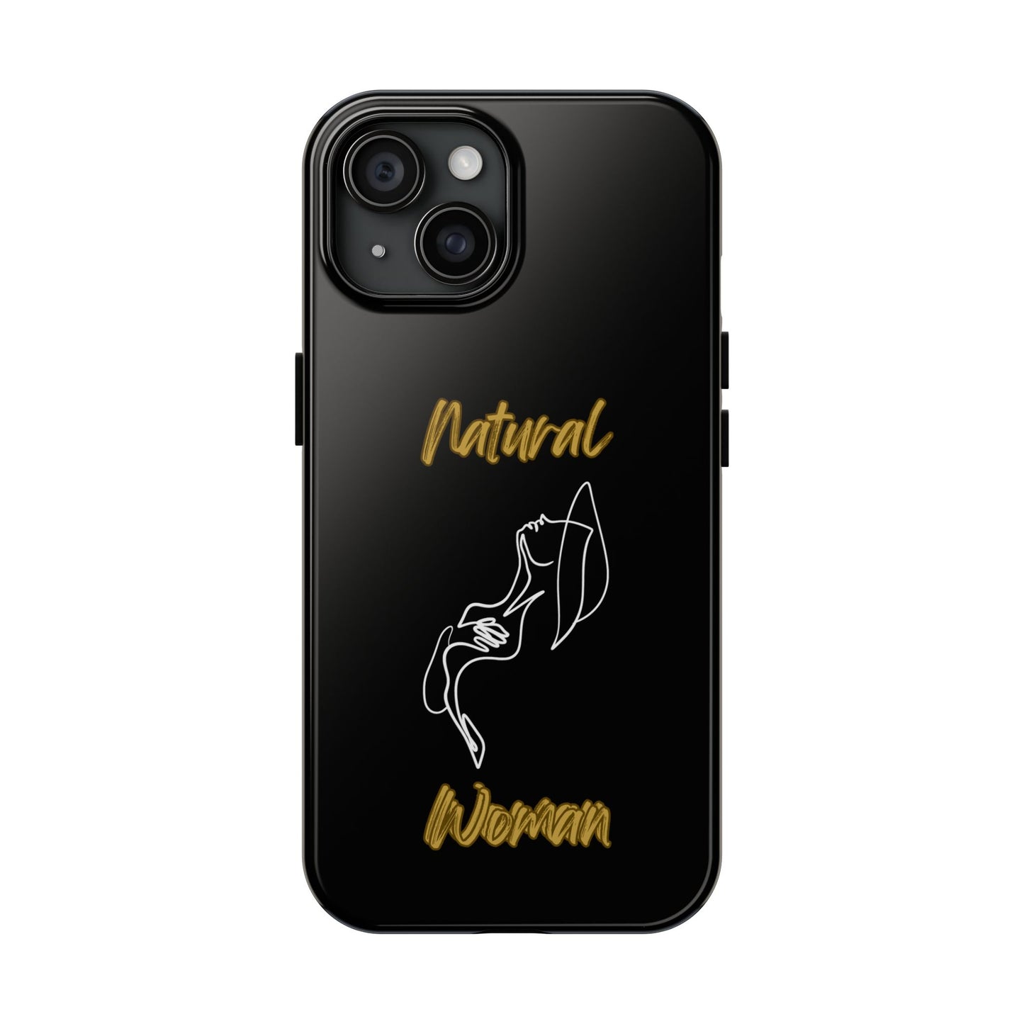 Natural Woman Free (WL)Tough Phone Cases BLACK