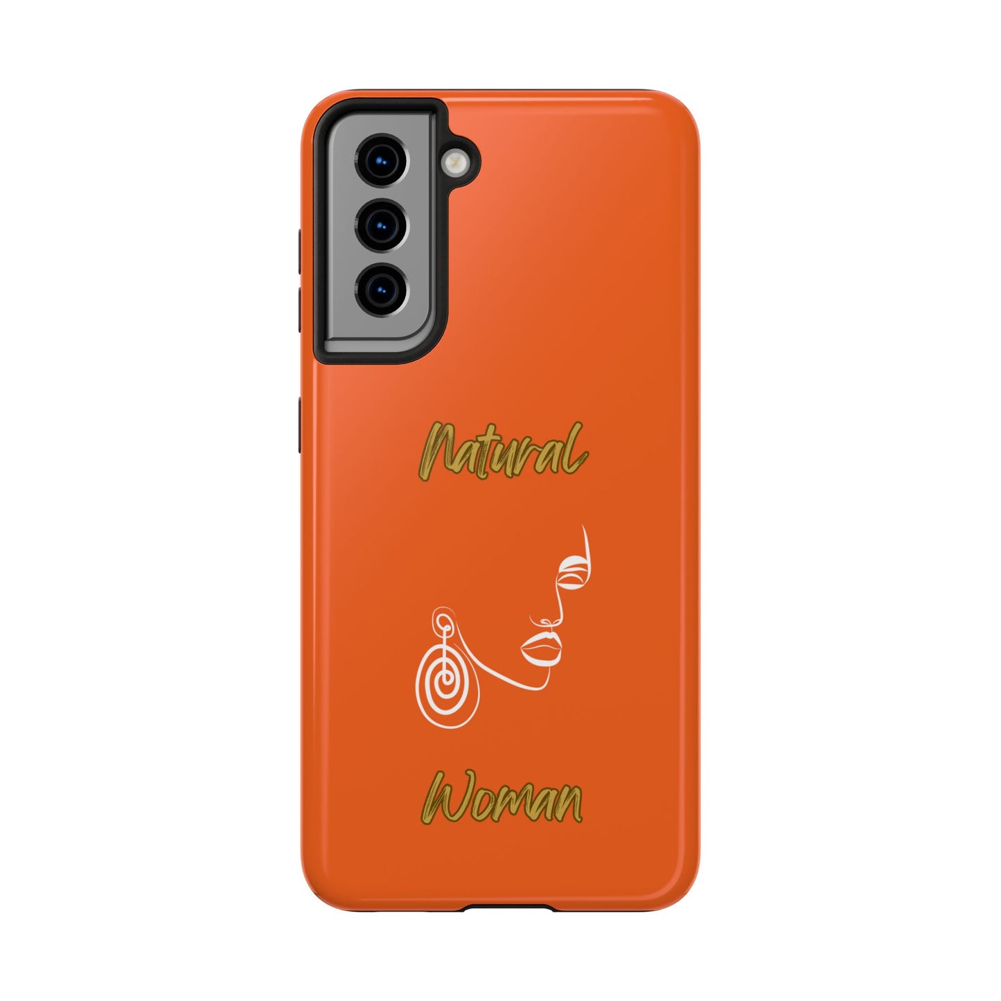 Natural Woman Music In My Soul (WL)Tough Phone Cases ORANGE