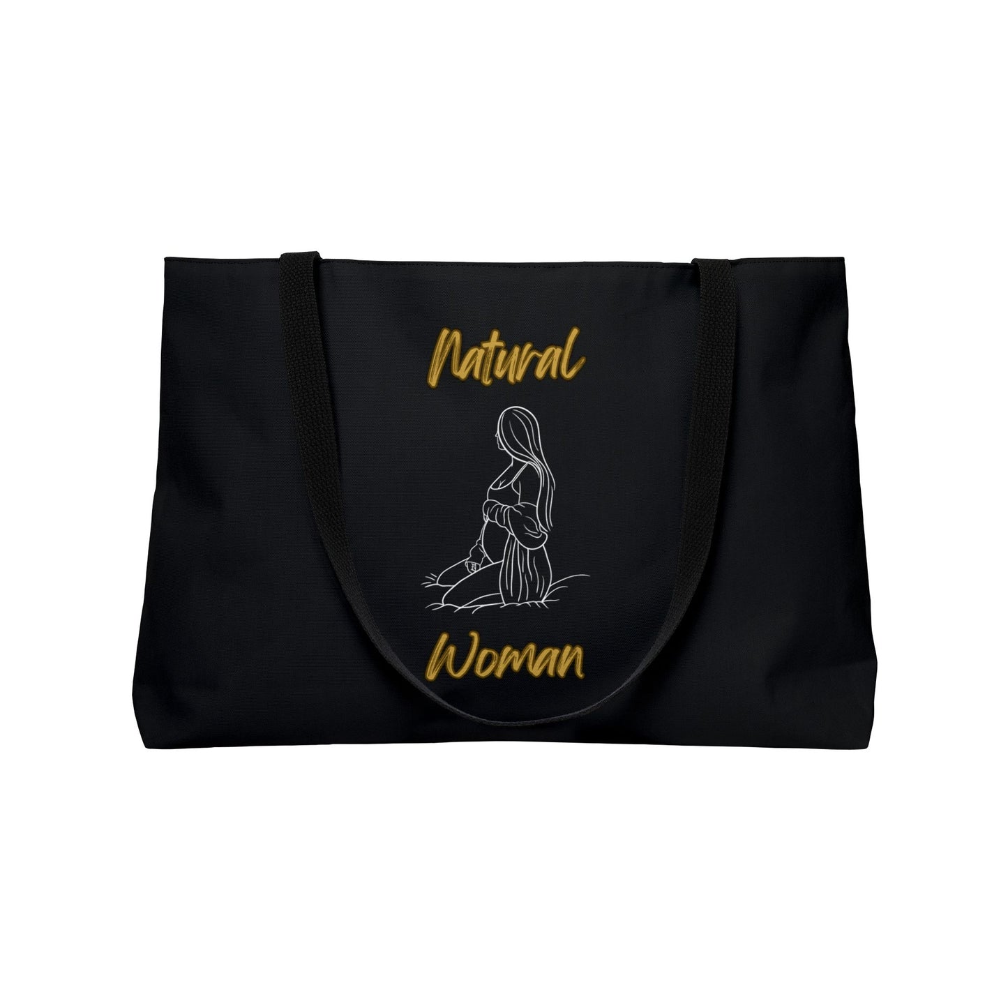 Natural Woman Expecting (WL) Weekender Tote Bag BLACK