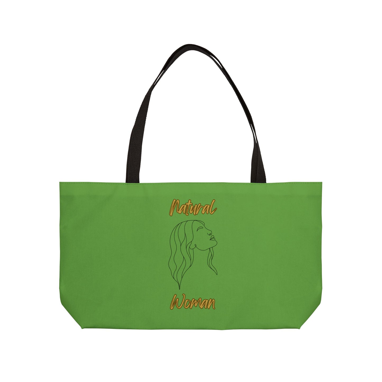 Natural Woman Breeze On Face (BL) Weekender Tote Bag GREEN