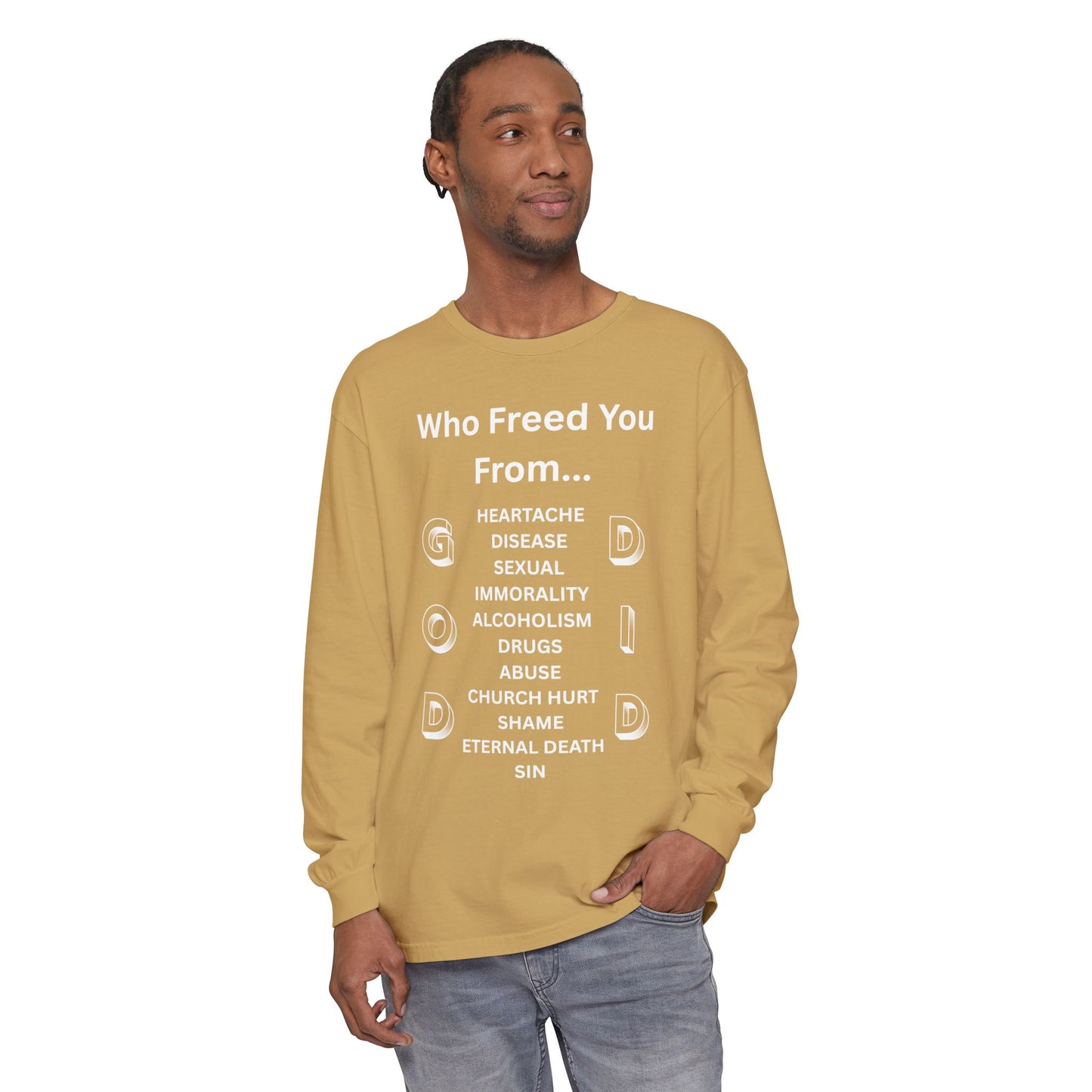 "GOD DID" (WL) Long Sleeve T-Shirt