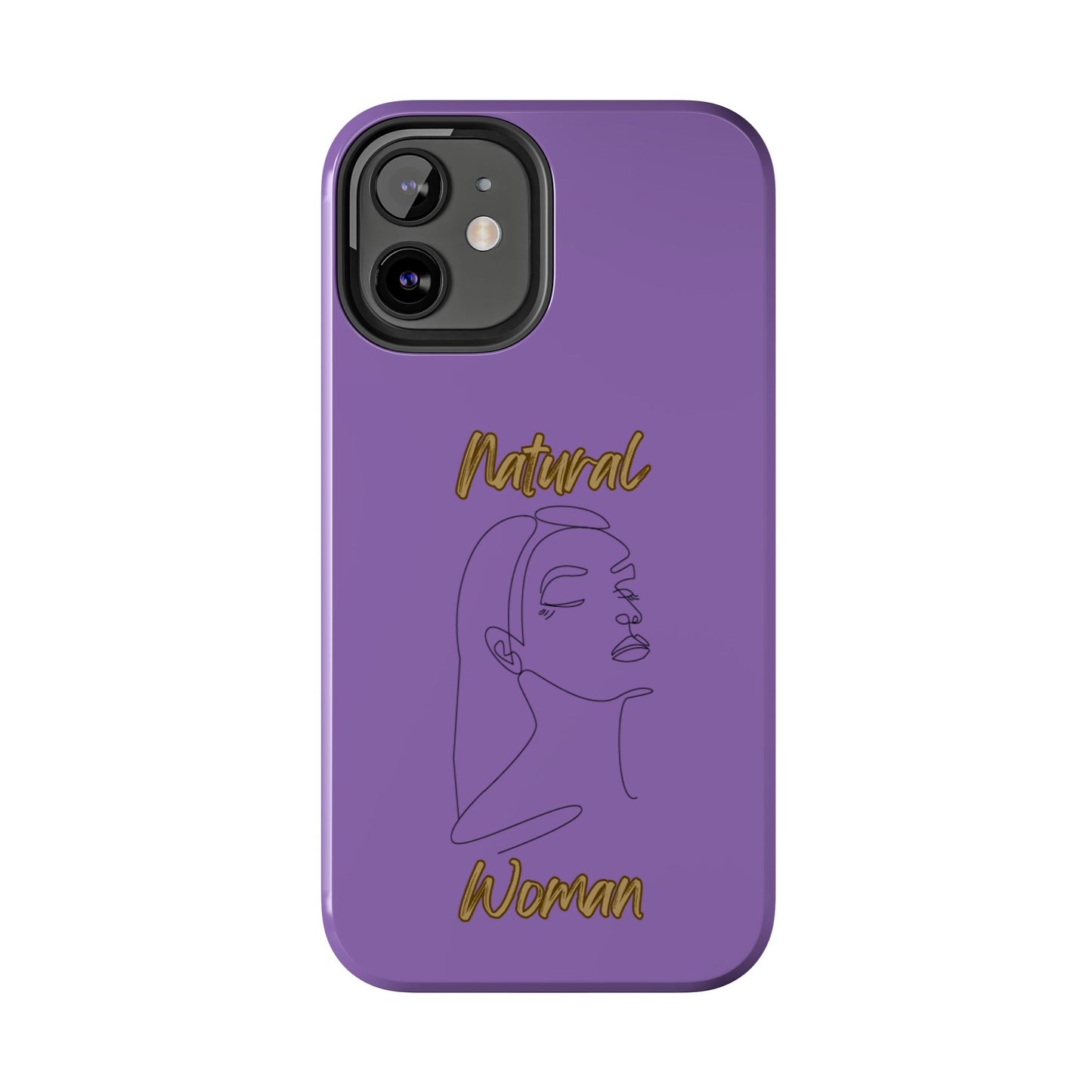 Natural Woman Calm (BL) Tough Phone Cases LIGHT PURPLE
