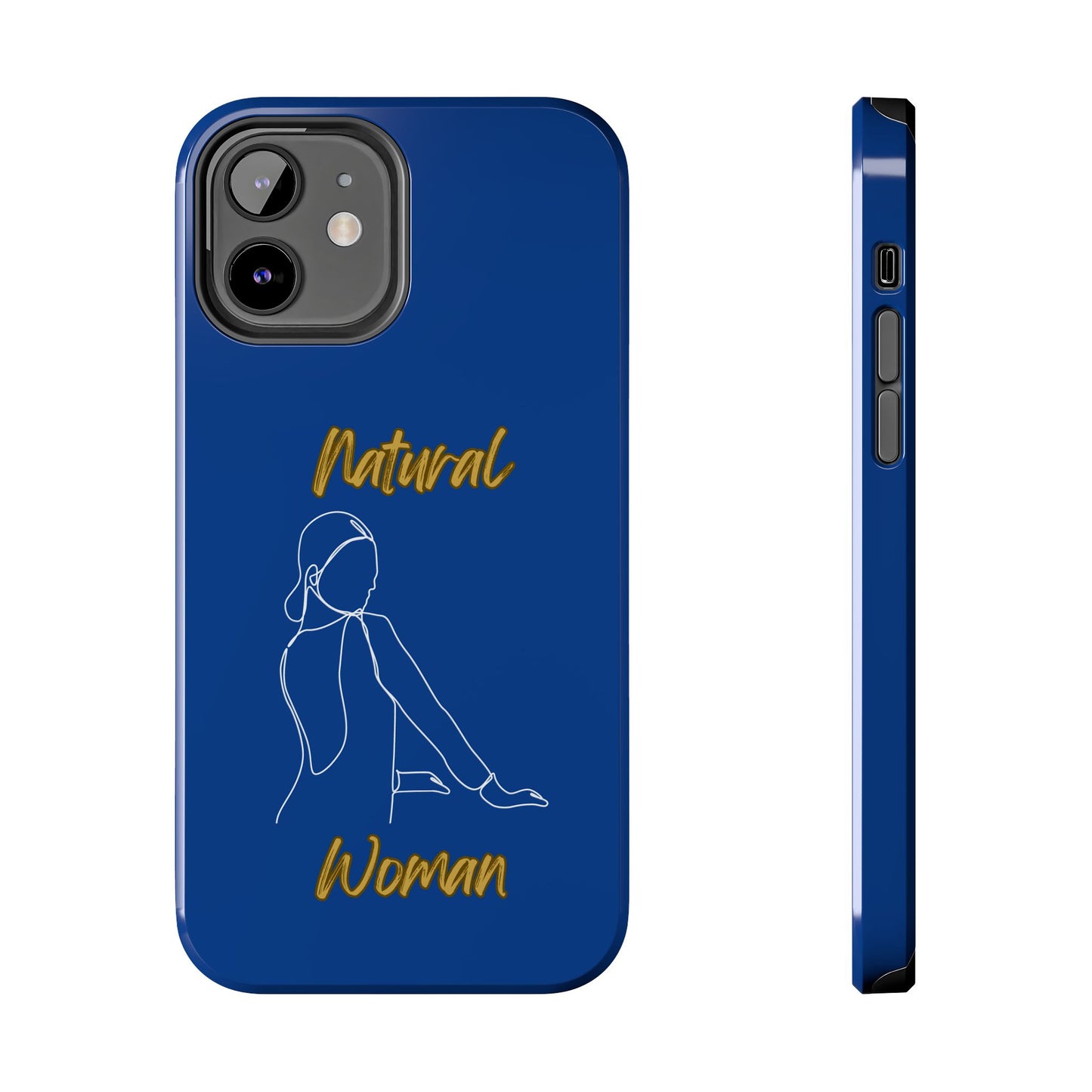 Natural Woman Hands Free (WL)Tough Phone Cases DARK BLUE
