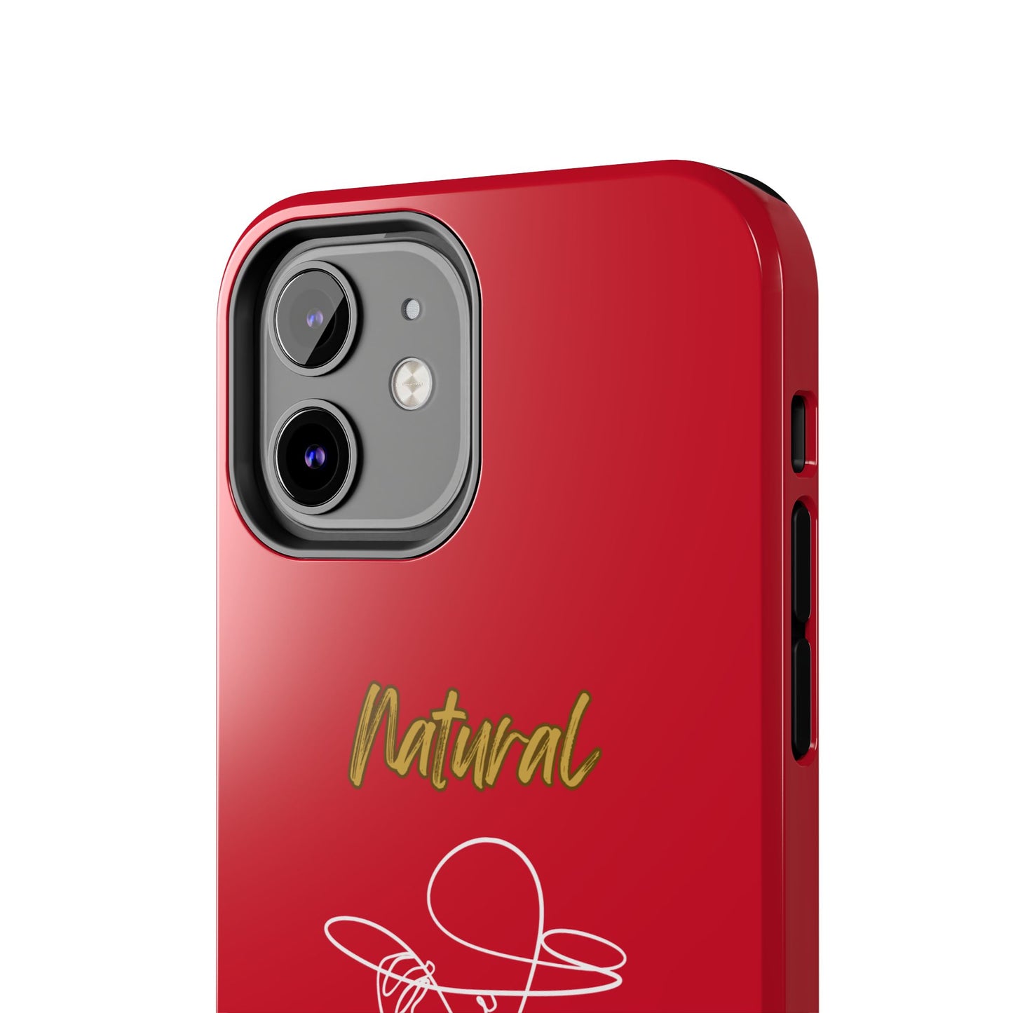 Natural Woman An Original (WL)Tough Phone Cases DARK RED