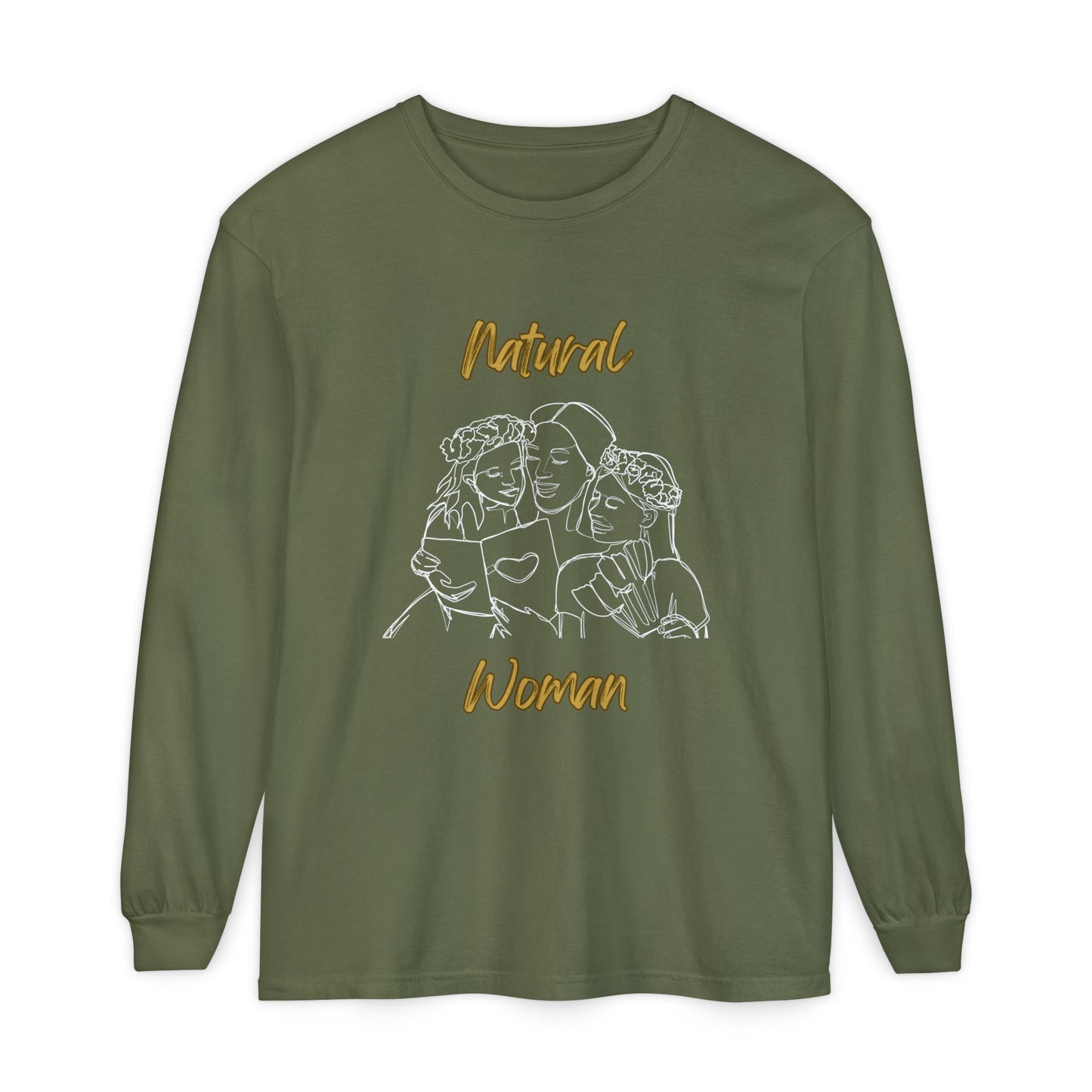 Natural Woman Me & My Girls (WL) Long Sleeve T-Shirt
