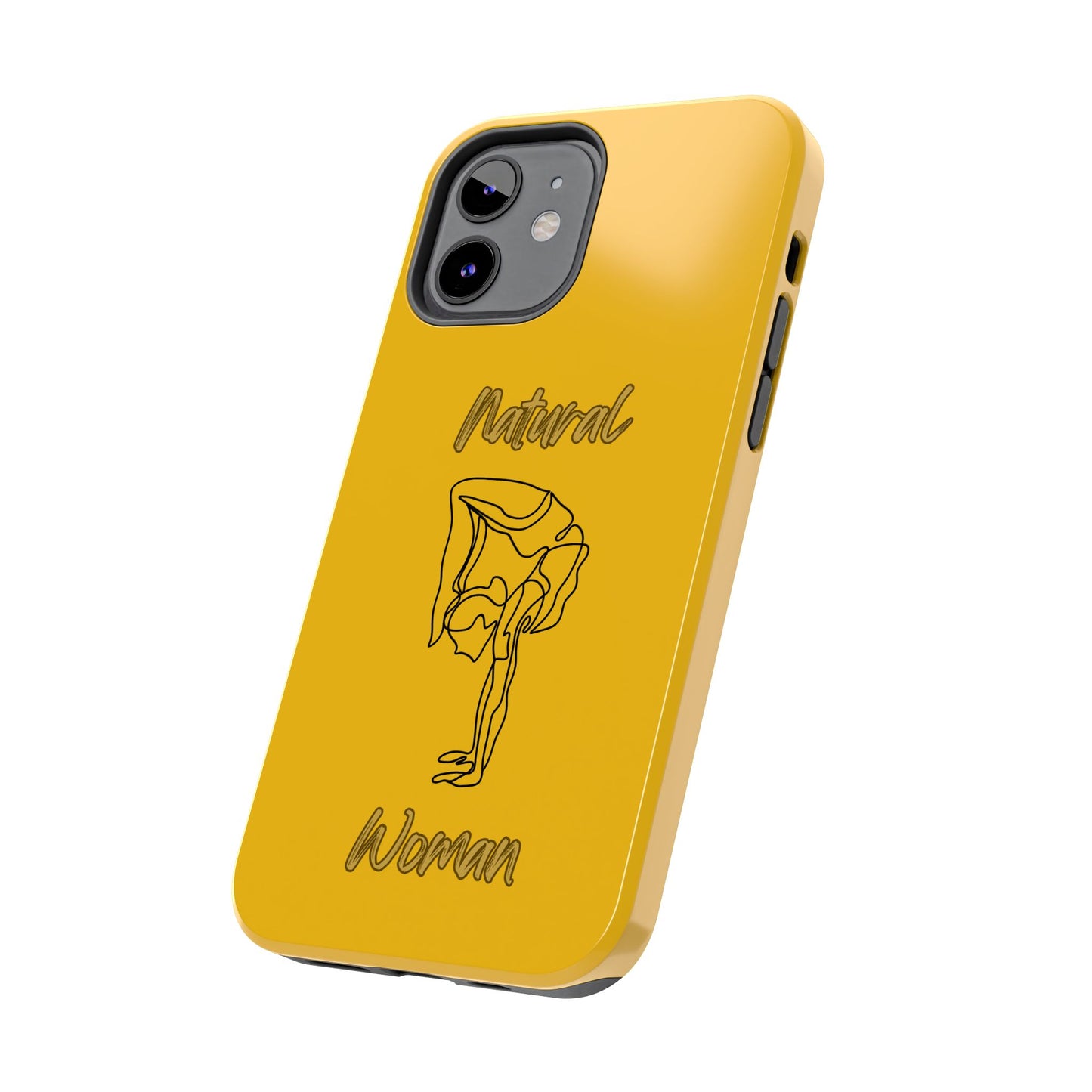 Natural Woman Flexible (BL)Tough Phone Cases YELLOW