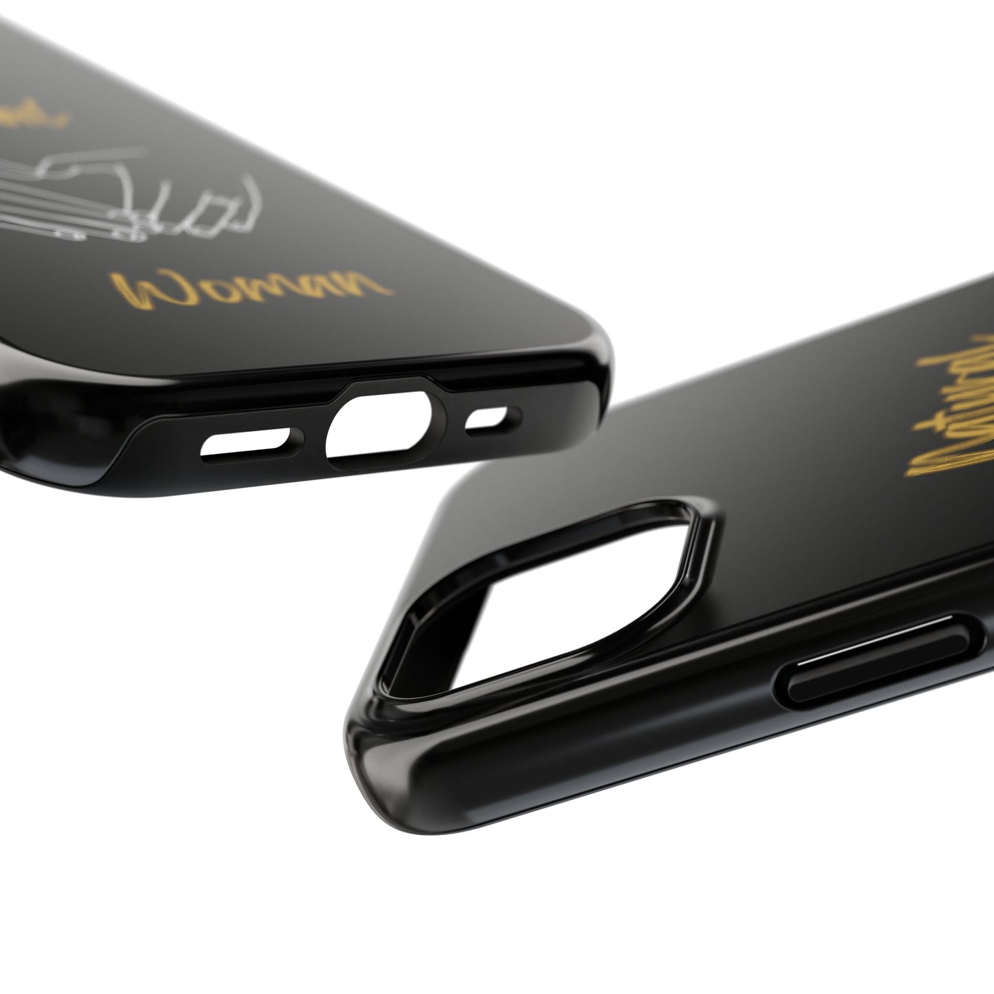 Natural Woman I Love You (WL)Tough Phone Cases BLACK