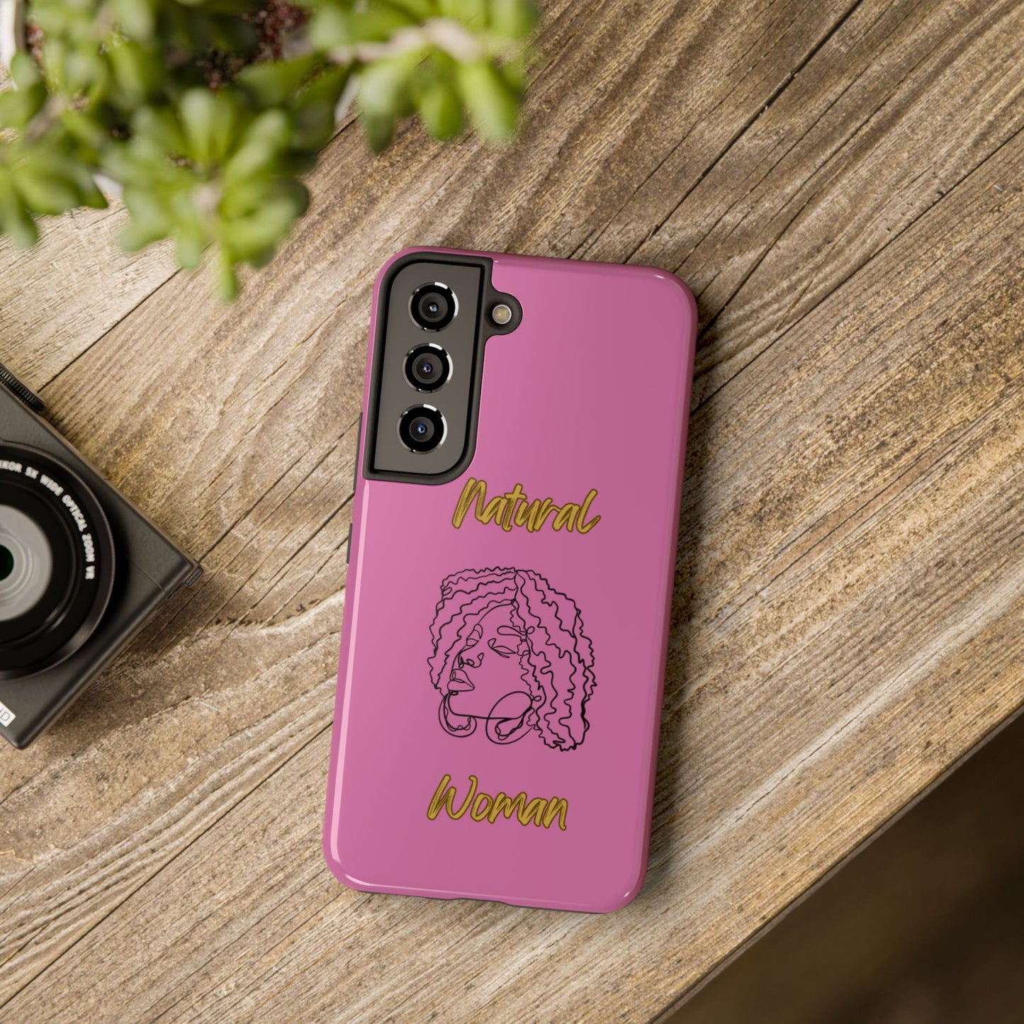 Natural Woman Naturally Me (BL)Tough Phone Cases LIGHT PINK