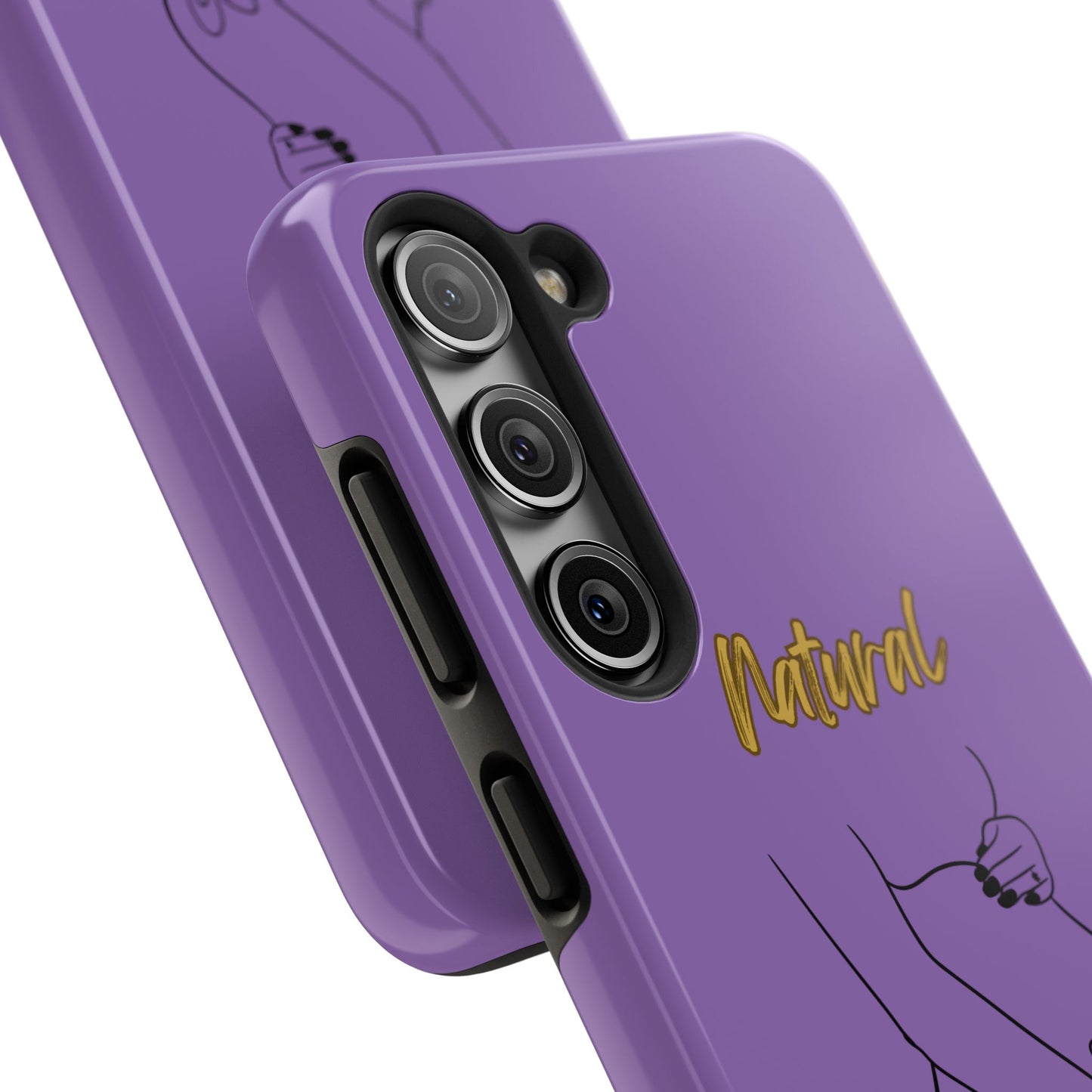 Natural Woman Loved In & Out (BL)Tough Phone Cases LIGHT PURPLE